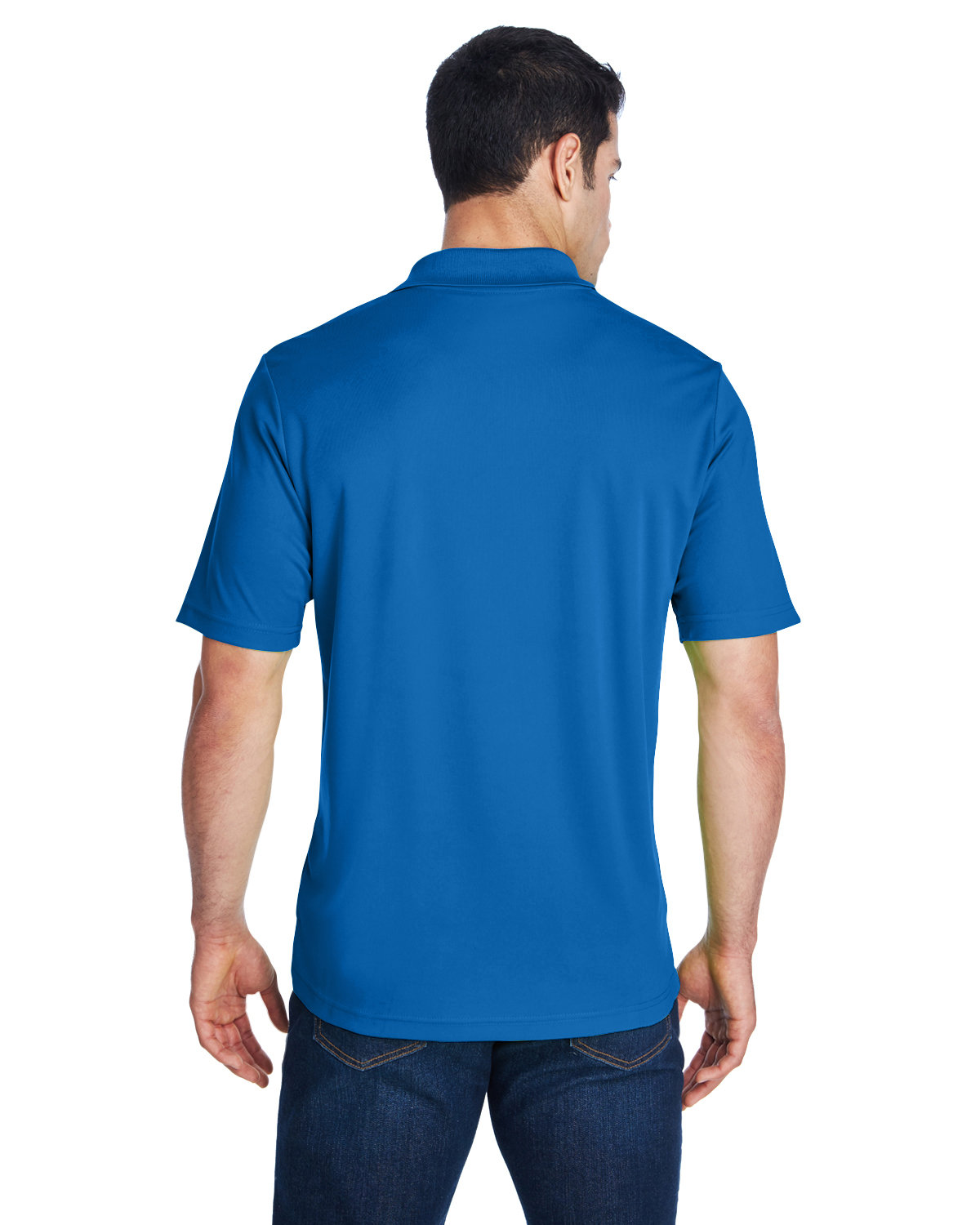 88181 Core 365 Mens Origin Performance Piqué Polo - Back Image
