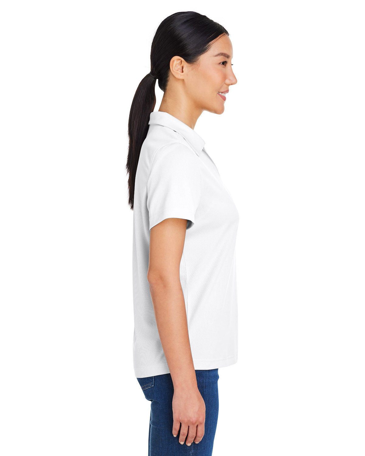 CE104W Core 365 Ladies Market Snag Protect Mesh Polo - Siide Image