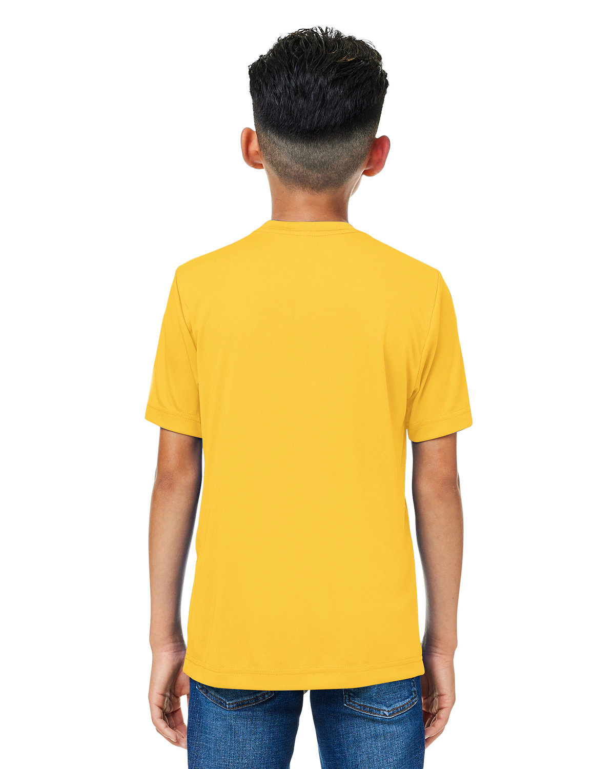 CE10Y Core 365 Youth Capital Performance T-Shirt - Back Image