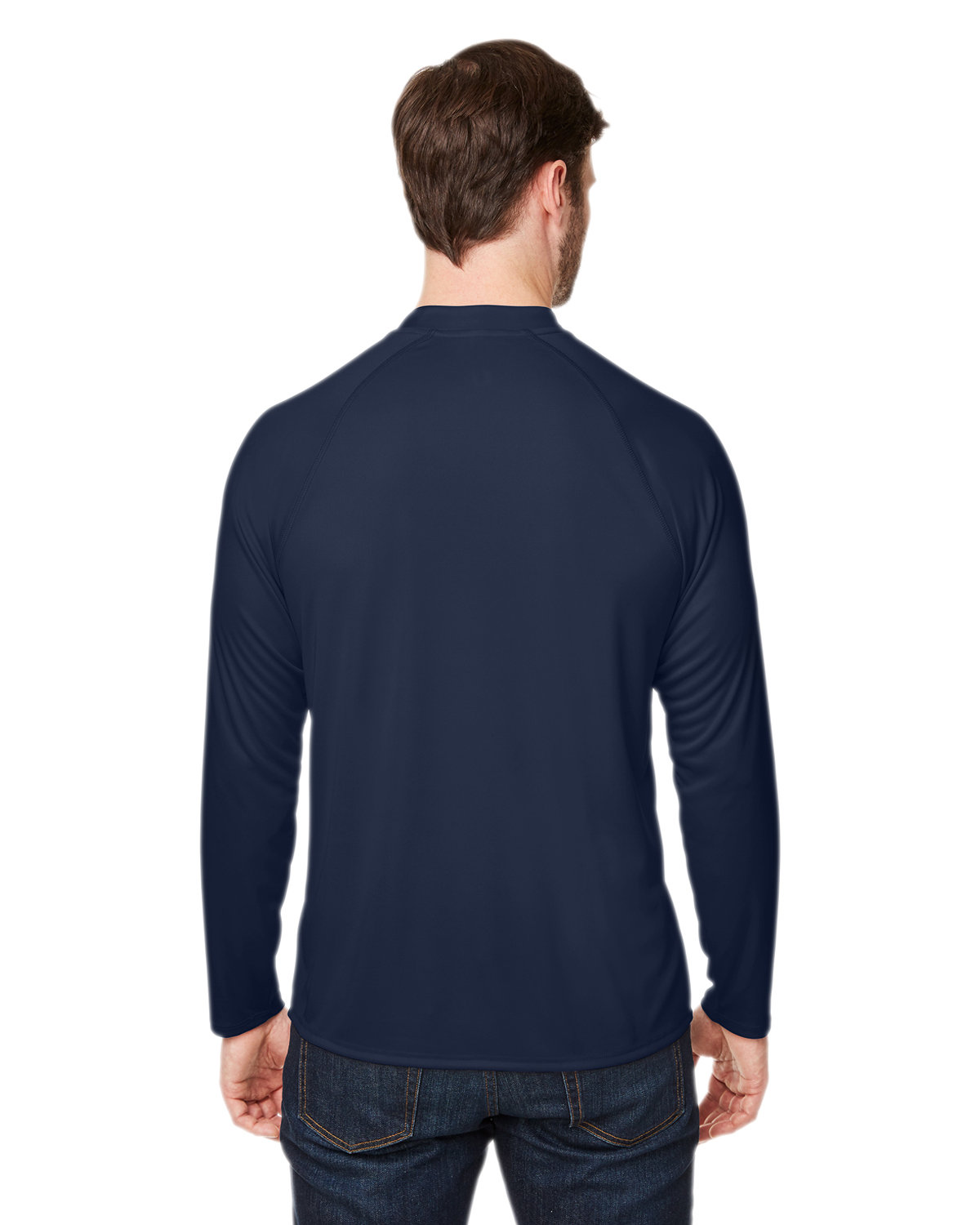 CE110 Core 365 Unisex Ultra UVP Long-Sleeve Raglan T-Shirt CE110 Core 365 Unisex Ultra UVP Long-Sleeve Raglan T-Shirt - Back Image