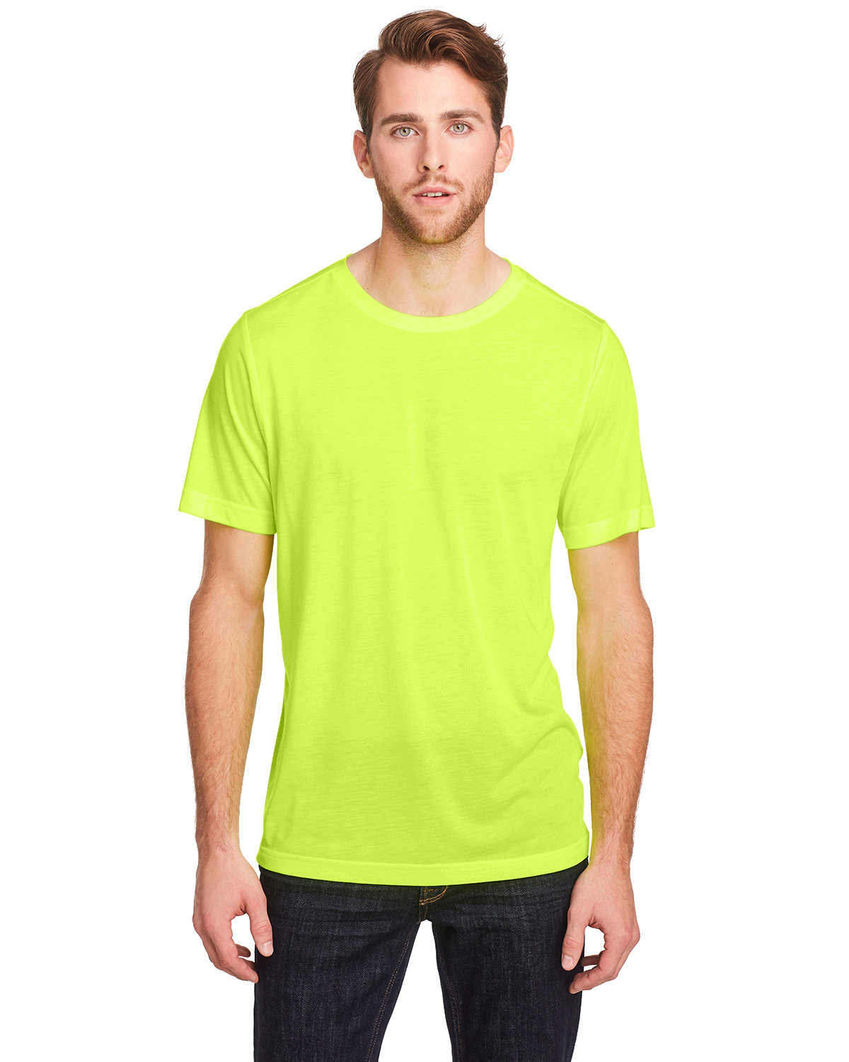 CE111T Core 365 Adult Tall Fusion ChromaSoft Performance T-Shirt