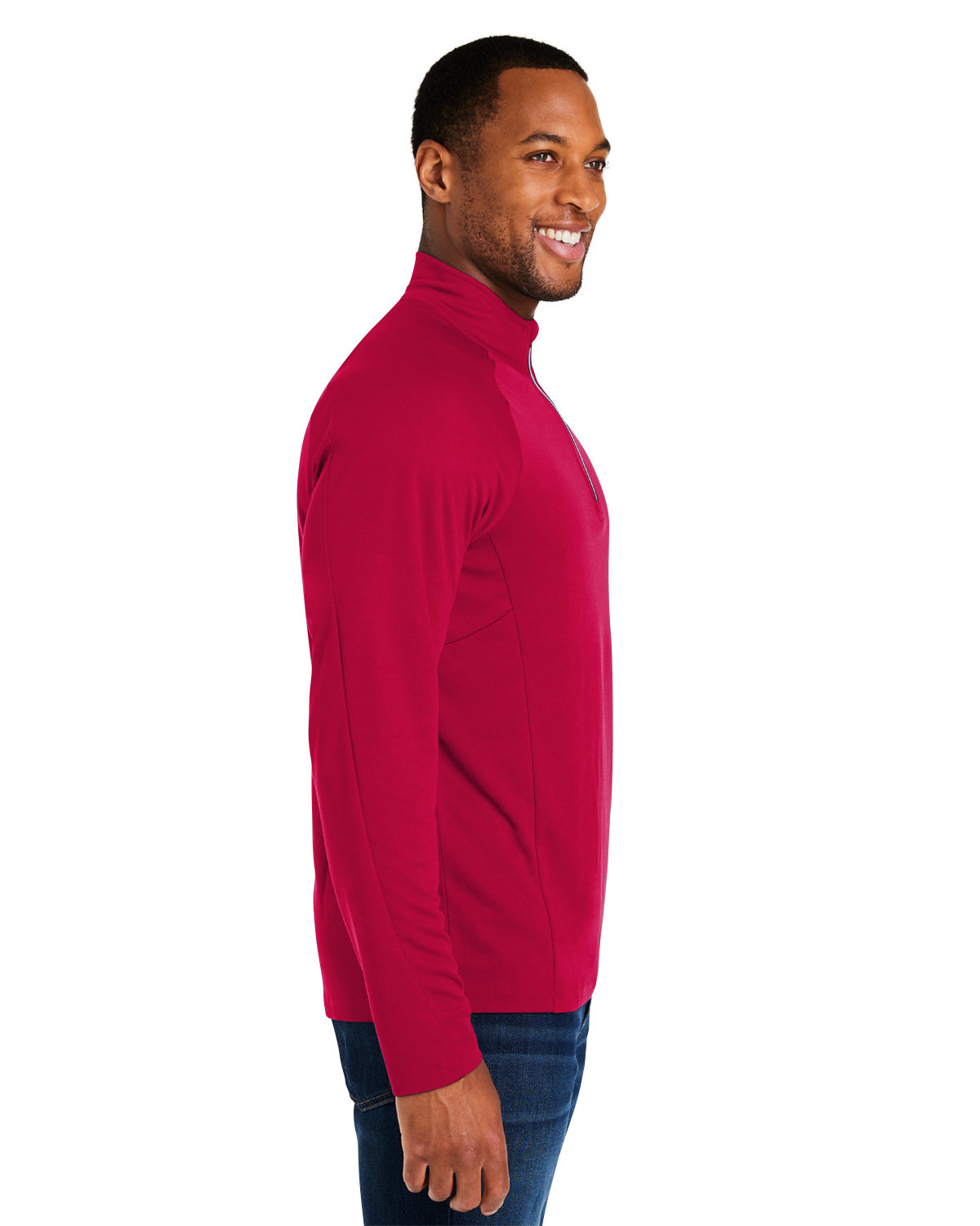 CE418 Core 365 Mens Origin Performance Pique Quarter-Zip - Siide Image