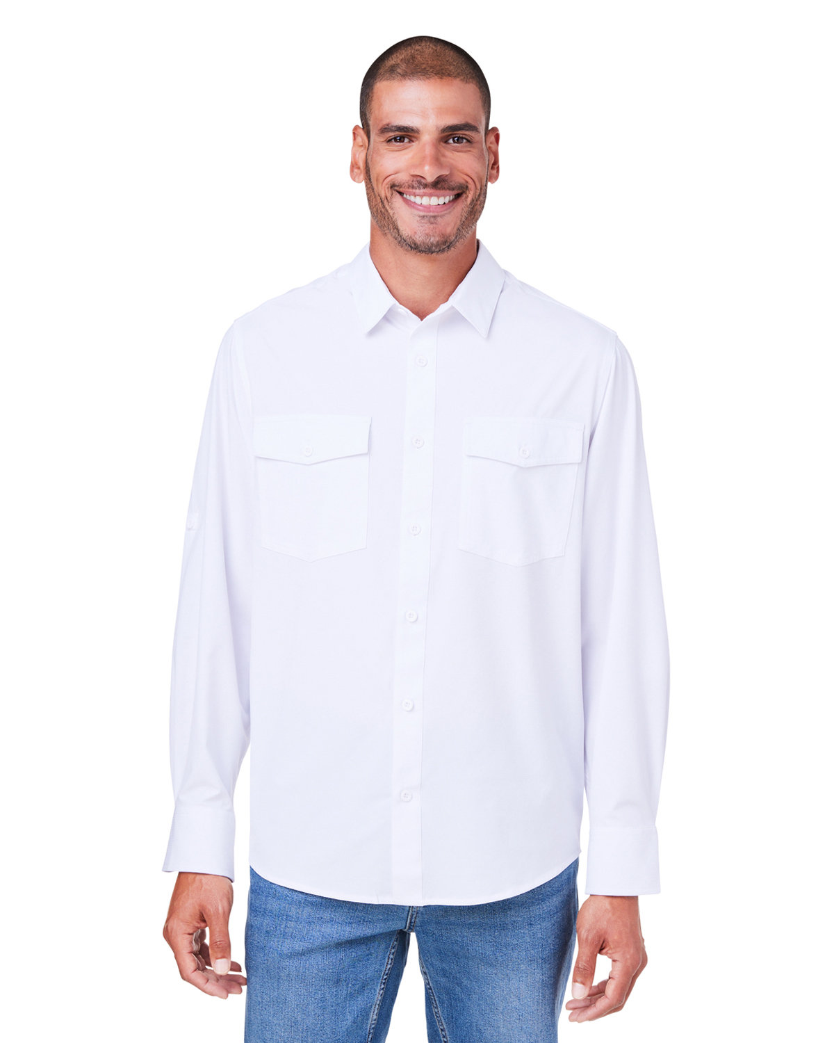 CE510L Core 365 Mens Ultra UVP? Long-Sleeve Marina Shirt CE510L Core 365 Mens Ultra UVP? Long-Sleeve Marina Shirt
