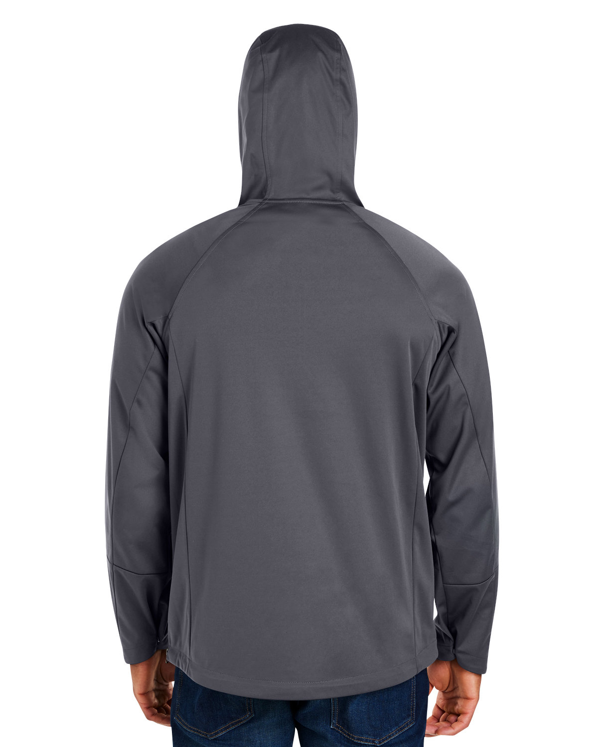 CE711 Core 365 Unisex Techno Lite Pullover Anorak - Back Image