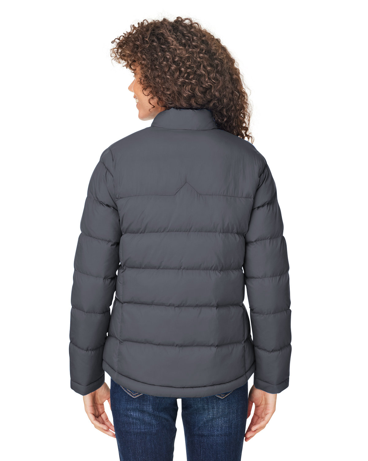 CE720W Core 365 Ladies Inspire Puffer Jacket - Back Image