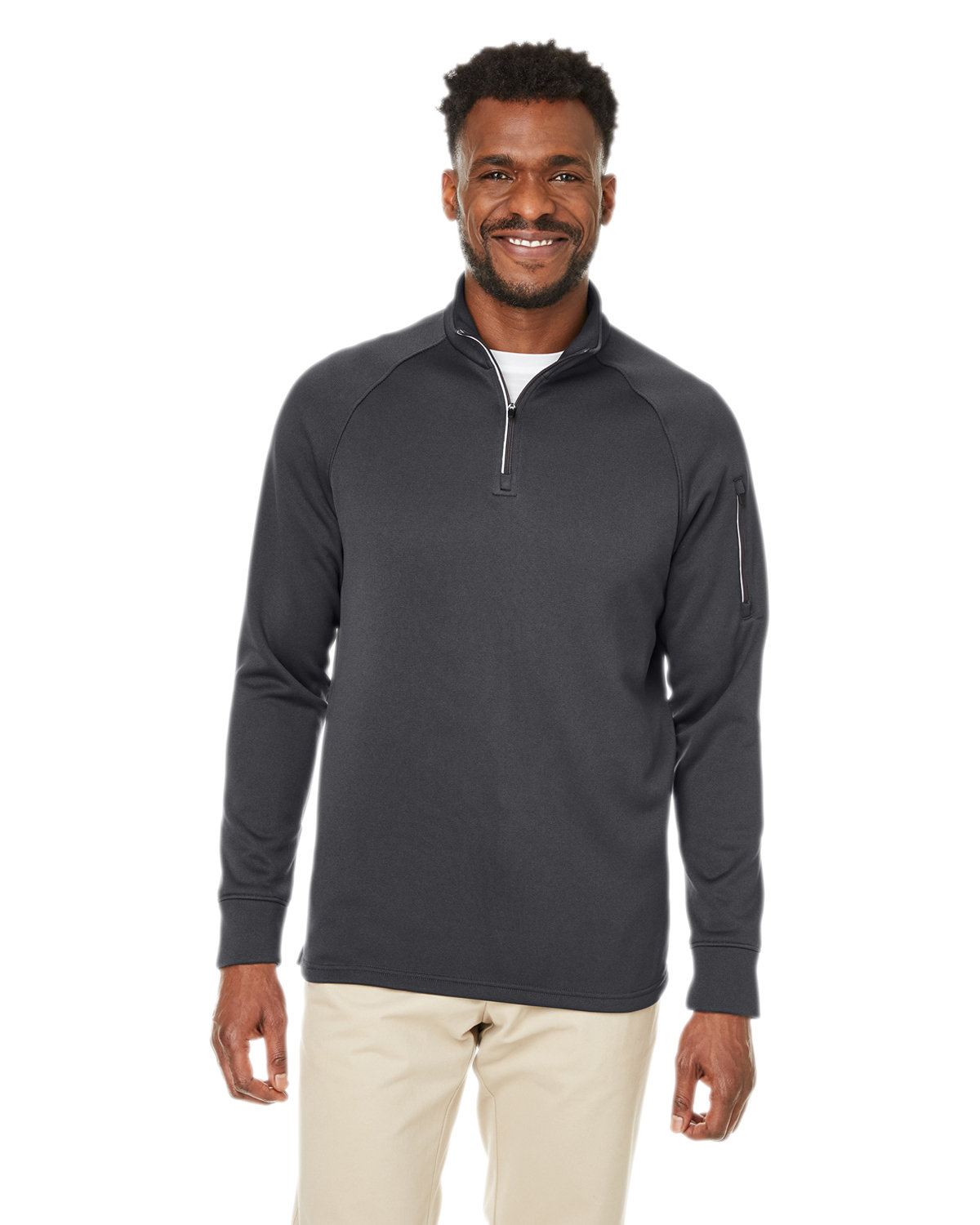 CE801 Core 365 Unisex Fusion ChromaSoft Fleece Quarter-Zip