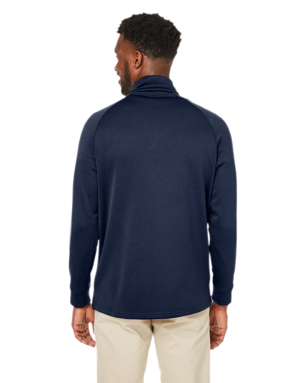 CE801 Core 365 Unisex Fusion ChromaSoft Fleece Quarter-Zip - Back Image