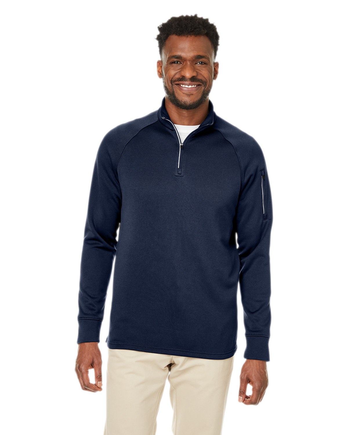 CE801 Core 365 Unisex Fusion ChromaSoft Fleece Quarter-Zip