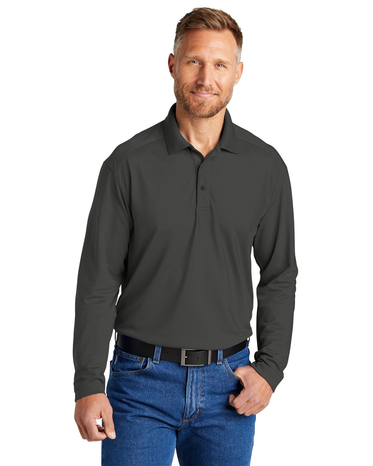 CS418LS CornerStone Select Lightweight Snag-Proof Long Sleeve Polo CS418LS CornerStone Select Lightweight Snag-Proof Long Sleeve Polo