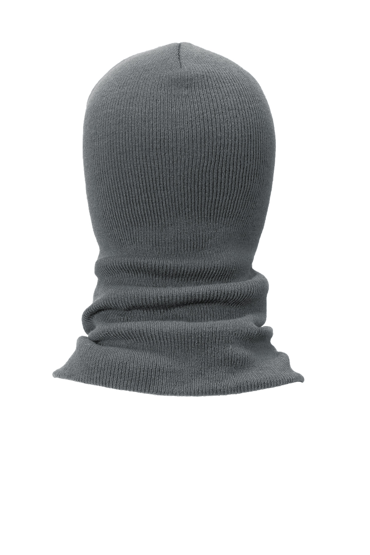 CS805 CornerStone  Rib Knit Face Mask - Back Image
