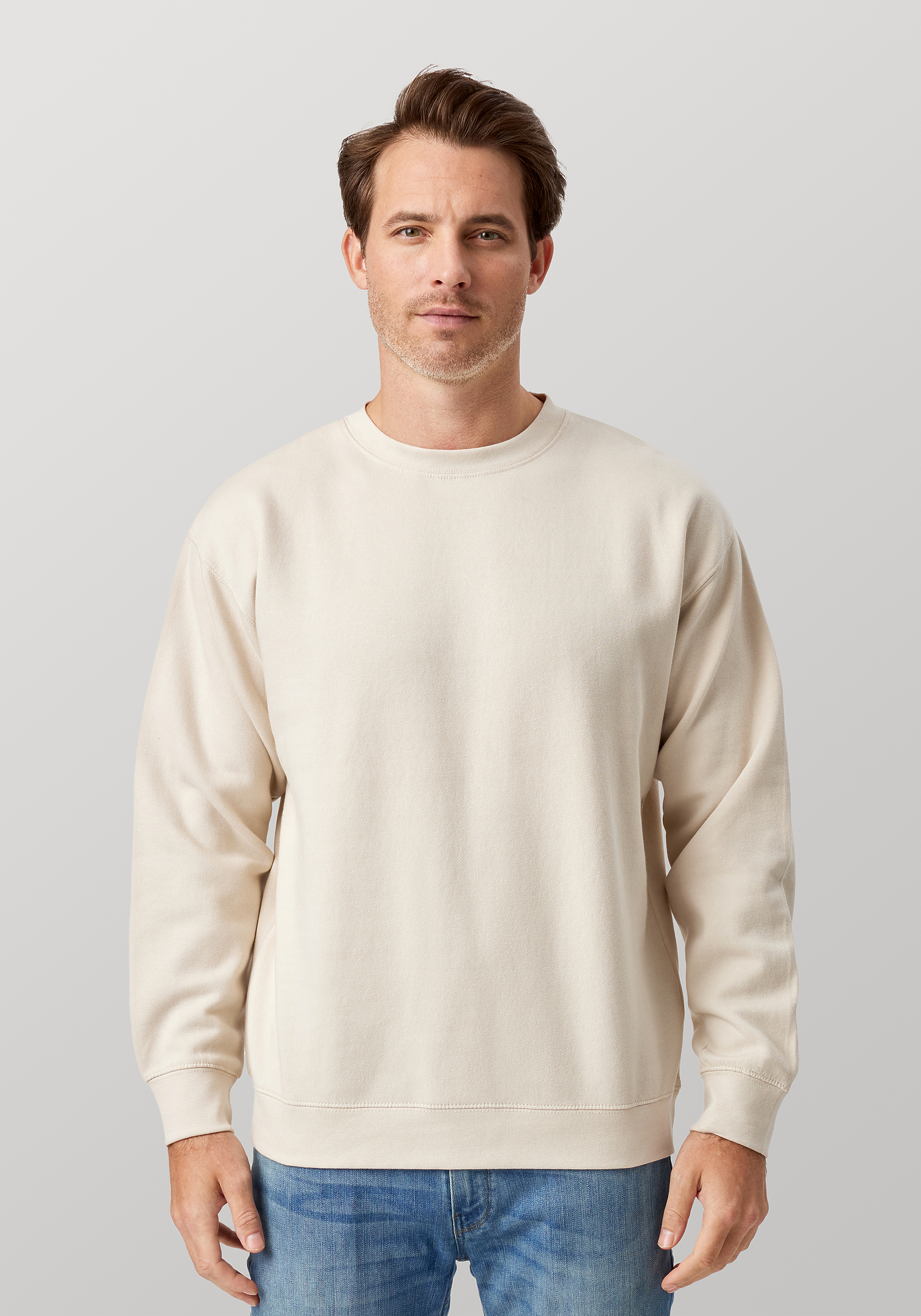 M2460 Cotton Heritage Lightweight Fleece Crewneck
