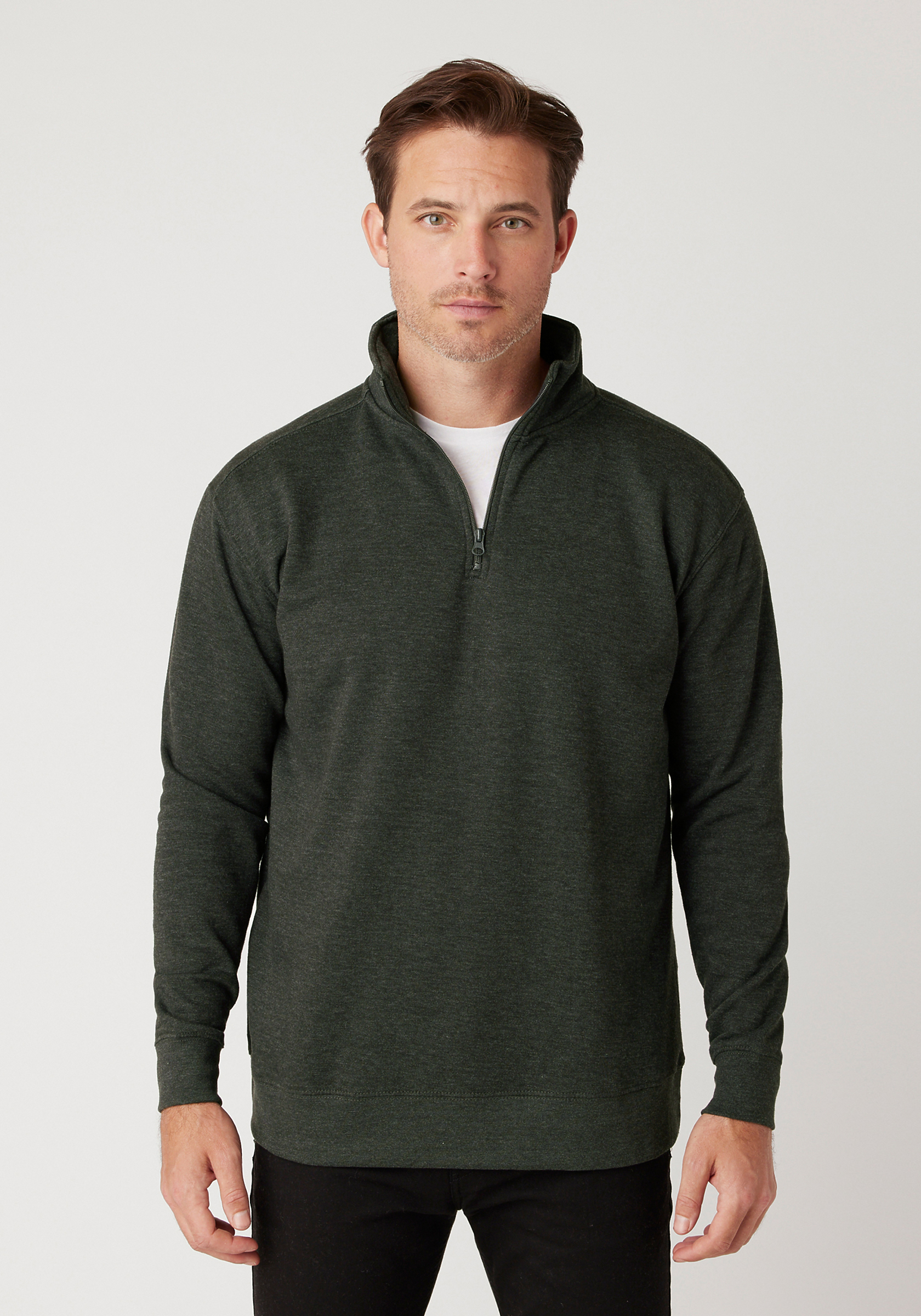 M2475 Cotton Heritage Quarter-Zip Fleece