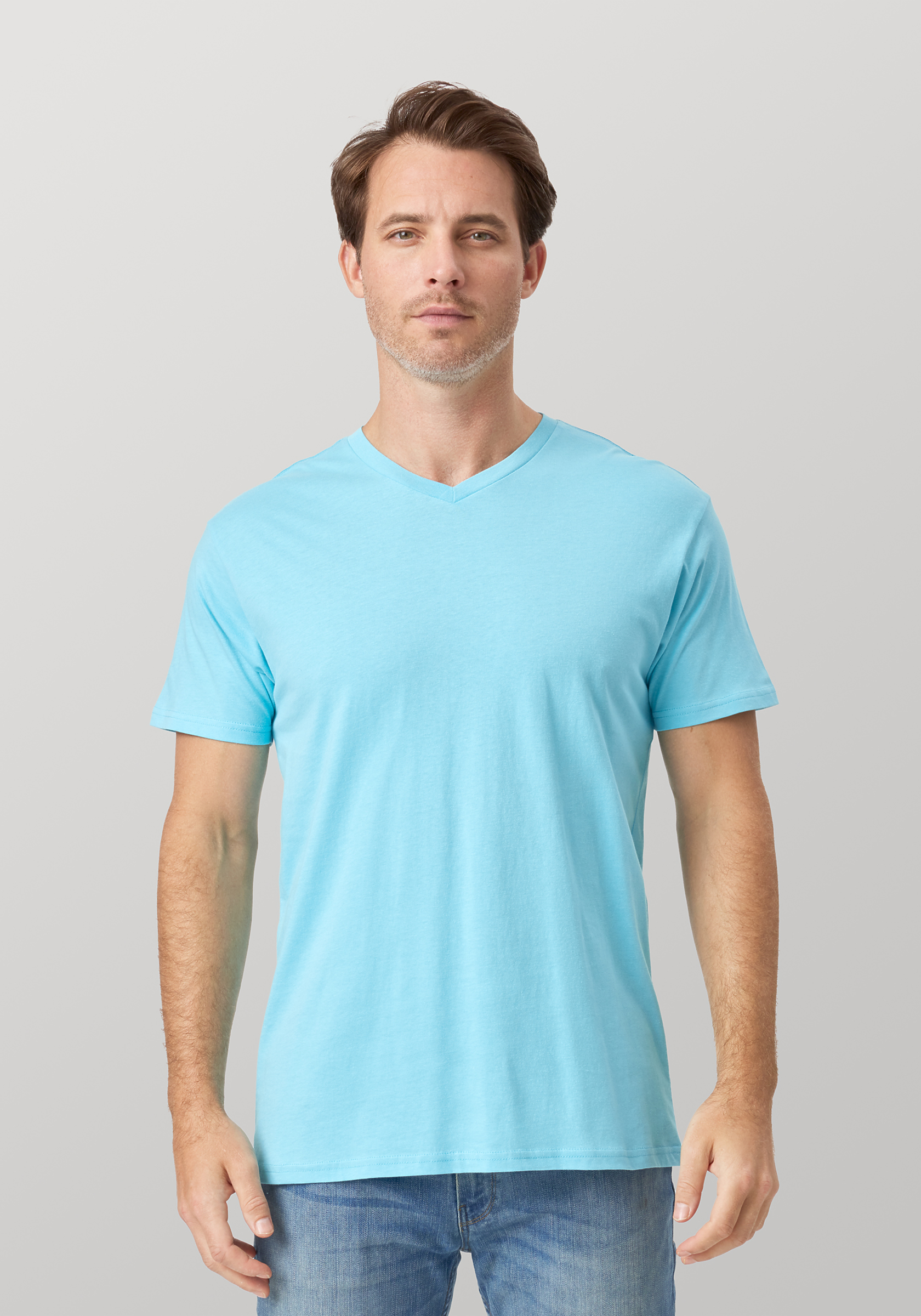 MC1047 Cotton Heritage Mens V-Neck T-Shirt