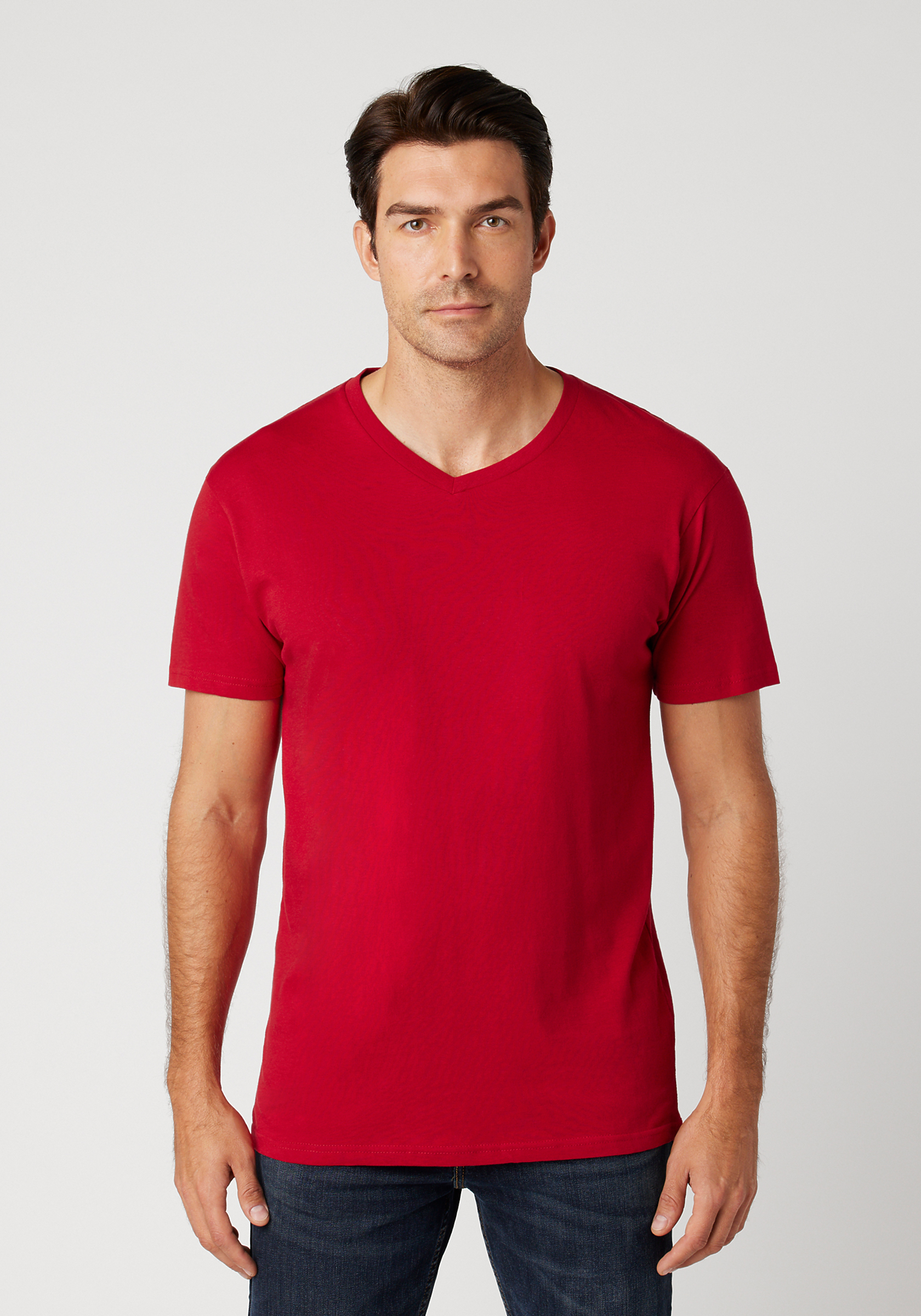 MC1047 Cotton Heritage Mens V-Neck T-Shirt