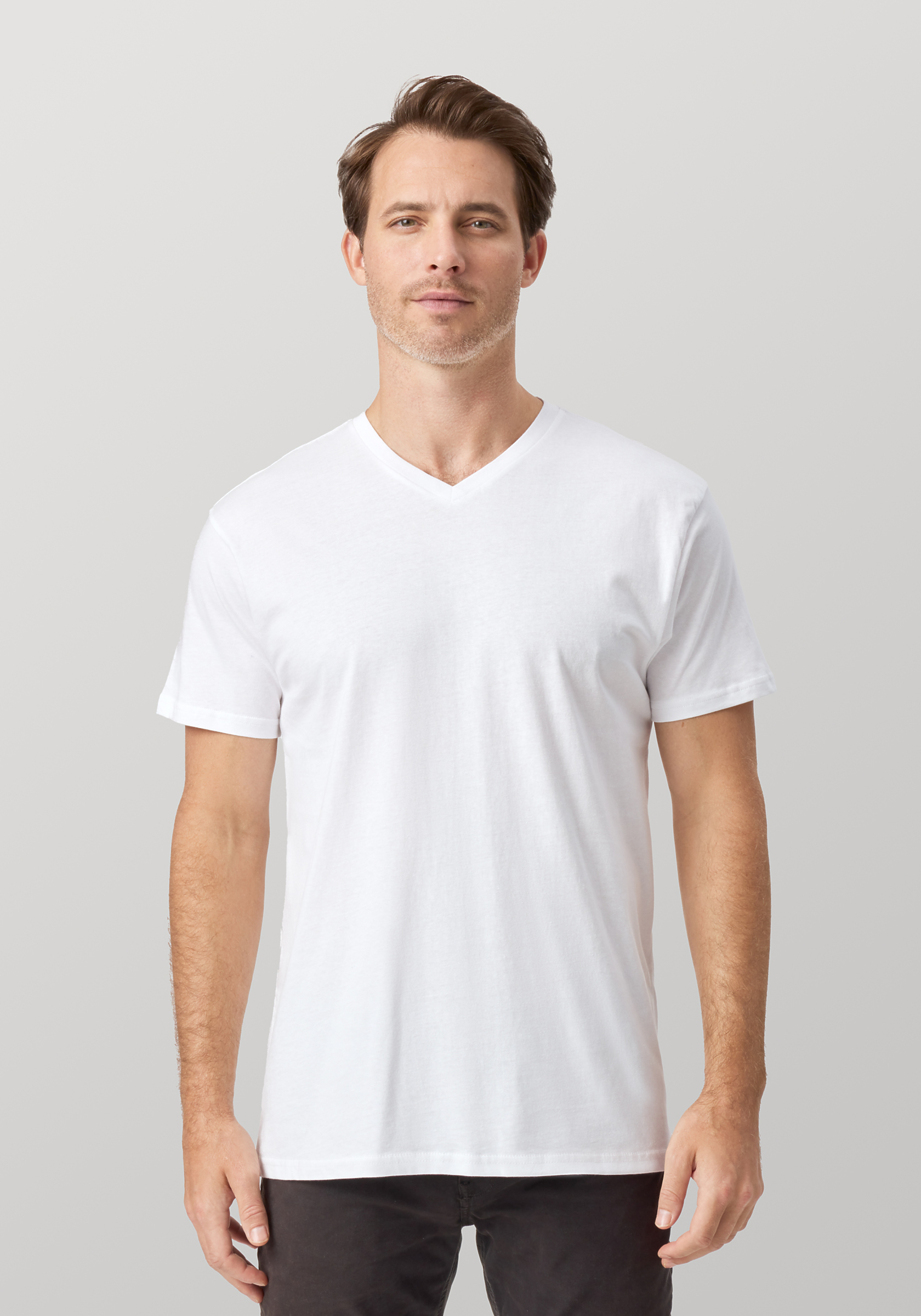 MC1047 Cotton Heritage Mens V-Neck T-Shirt