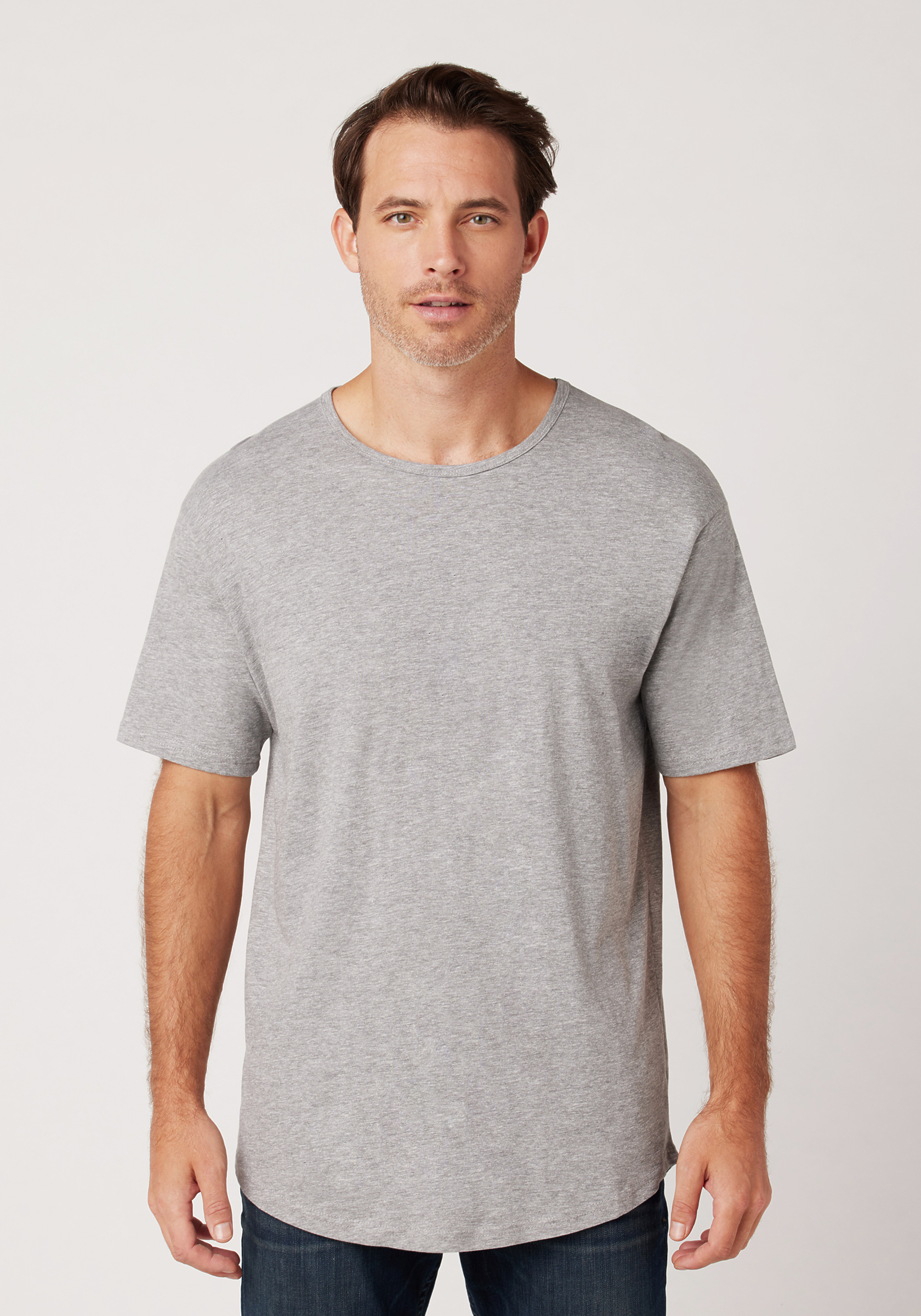 MC1050 Cotton Heritage Unisex Drop Tail T-Shirt