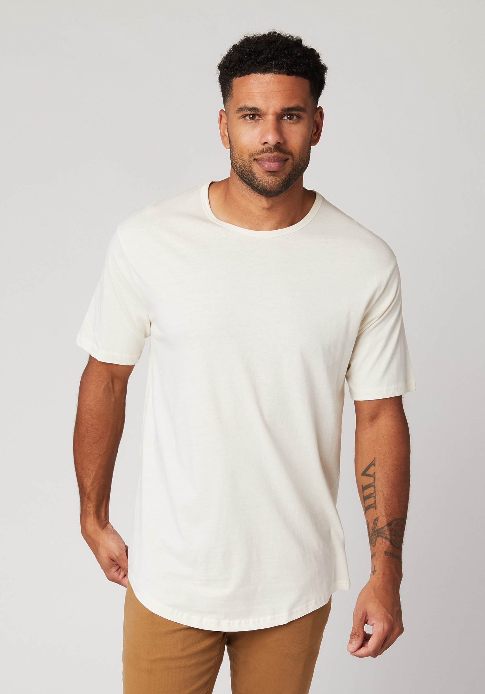 MC1050 Cotton Heritage Unisex Drop Tail T-Shirt