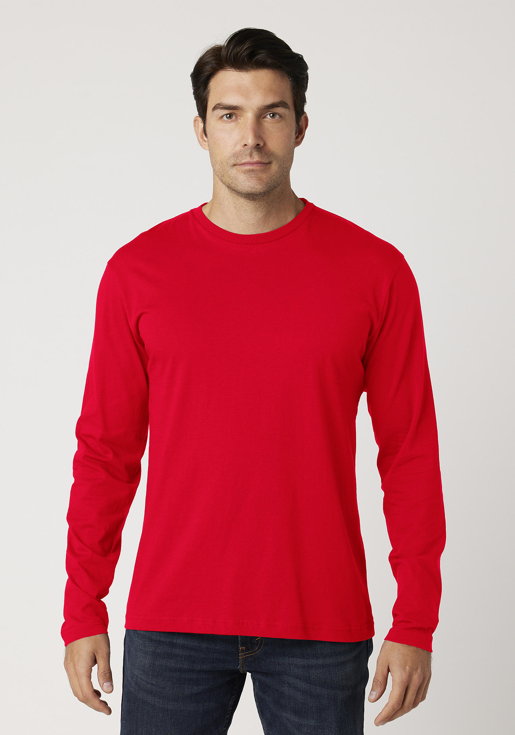 MC1144 Cotton Heritage Mens Long Sleeve T-Shirt