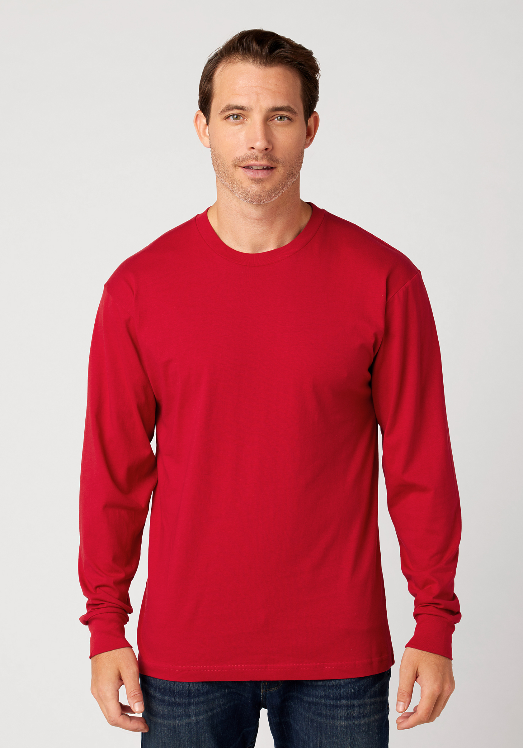 MC1182 Cotton Heritage Mens Premium Long Sleeve Tee