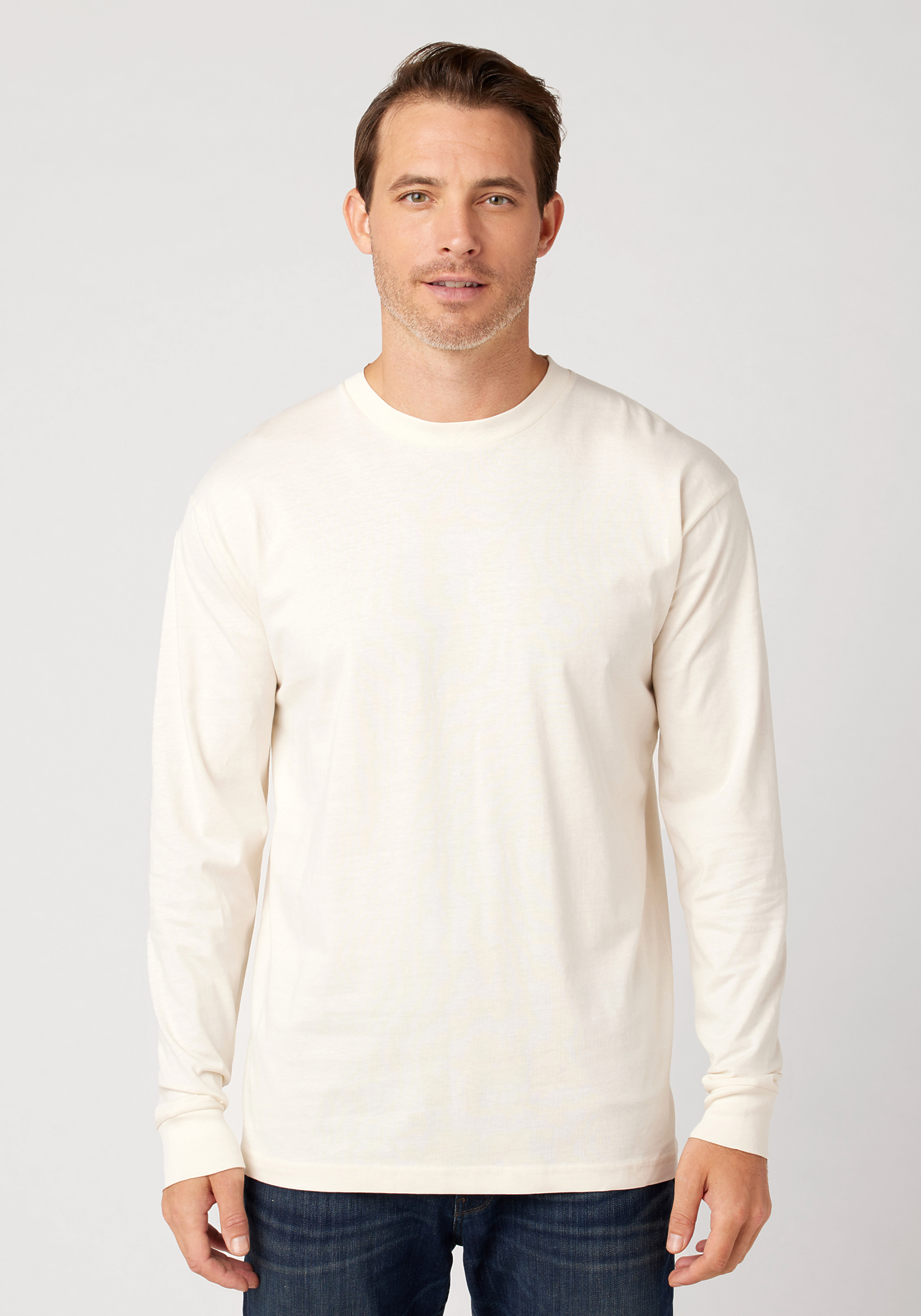 MC1182 Cotton Heritage Mens Premium Long Sleeve Tee MC1182 Cotton Heritage Mens Premium Long Sleeve Tee