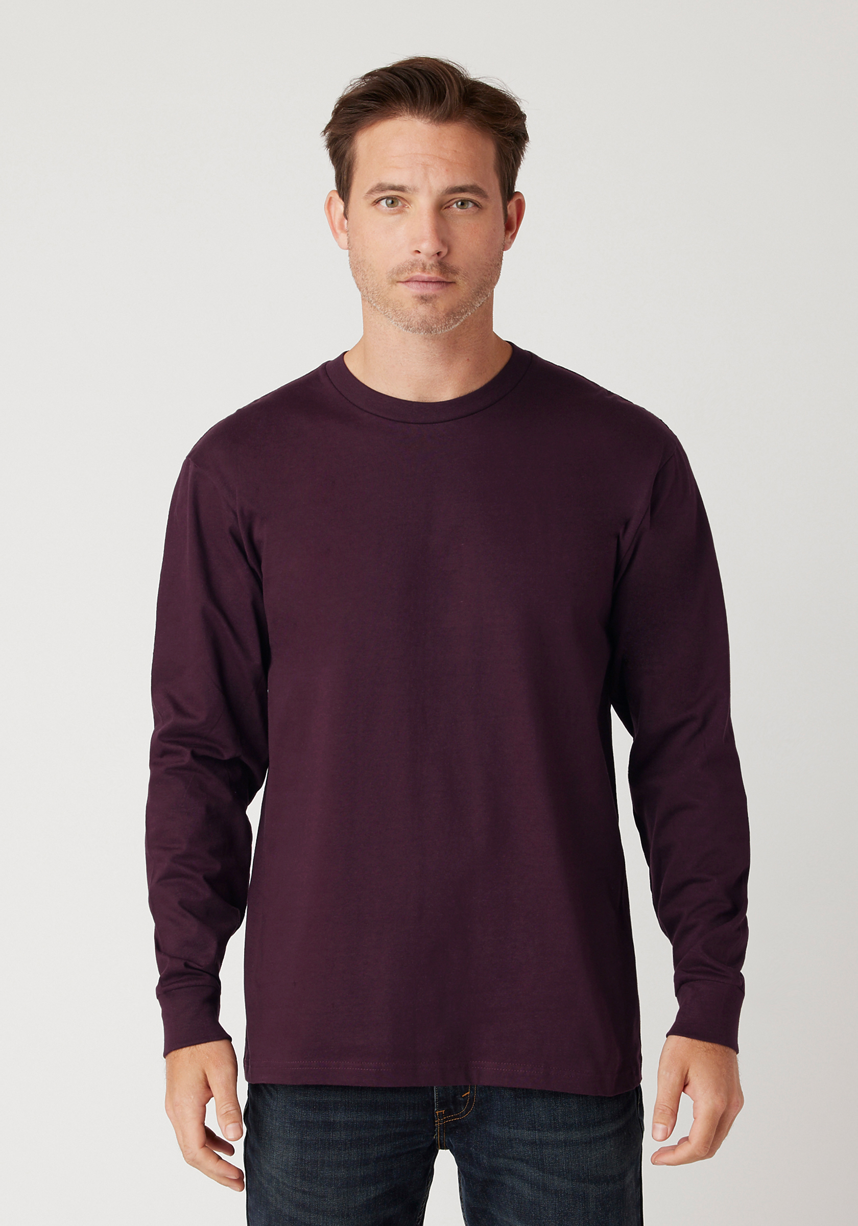 MC1182 Cotton Heritage Mens Premium Long Sleeve Tee