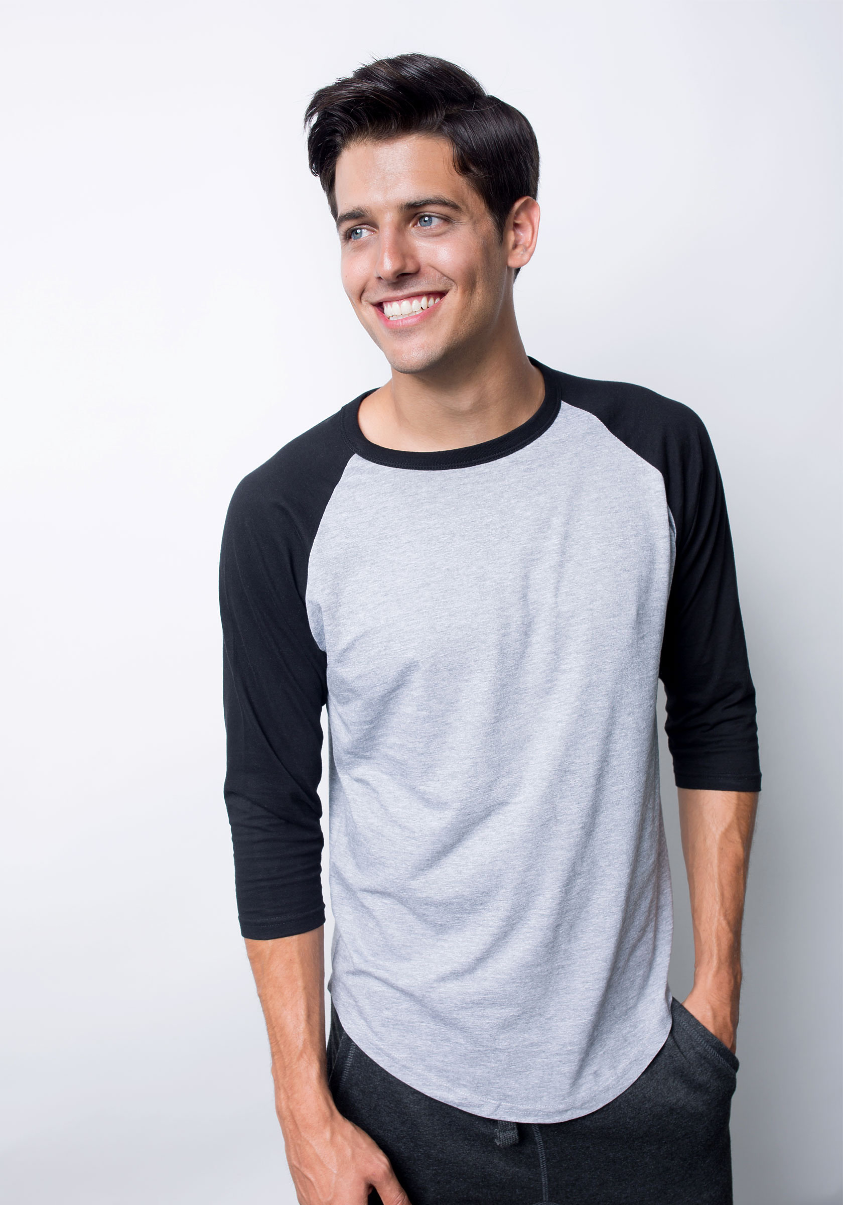 MC1190 Cotton Heritage Unisex 3/4 Sleeve Baseball Tee MC1190 Cotton Heritage Unisex 3/4 Sleeve Baseball Tee