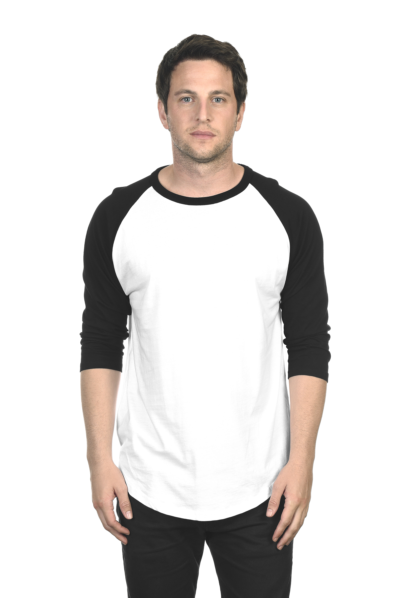 MC1190 Cotton Heritage Unisex 3/4 Sleeve Baseball Tee