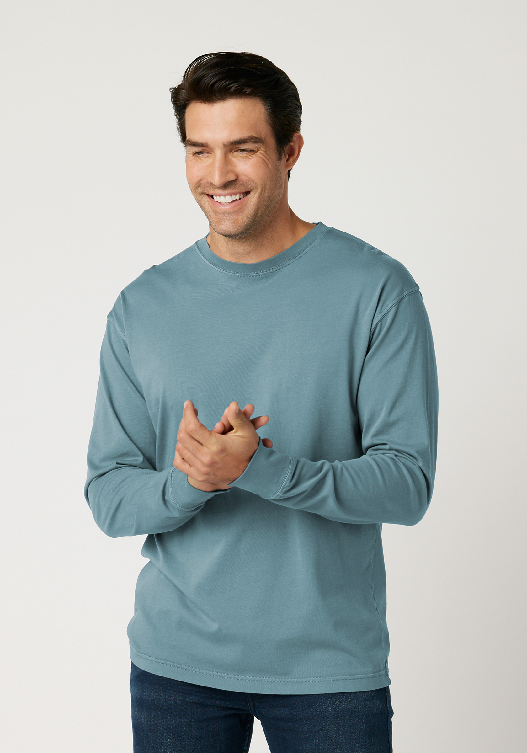 OU1964 Cotton Heritage Garment Dye Long Sleeve