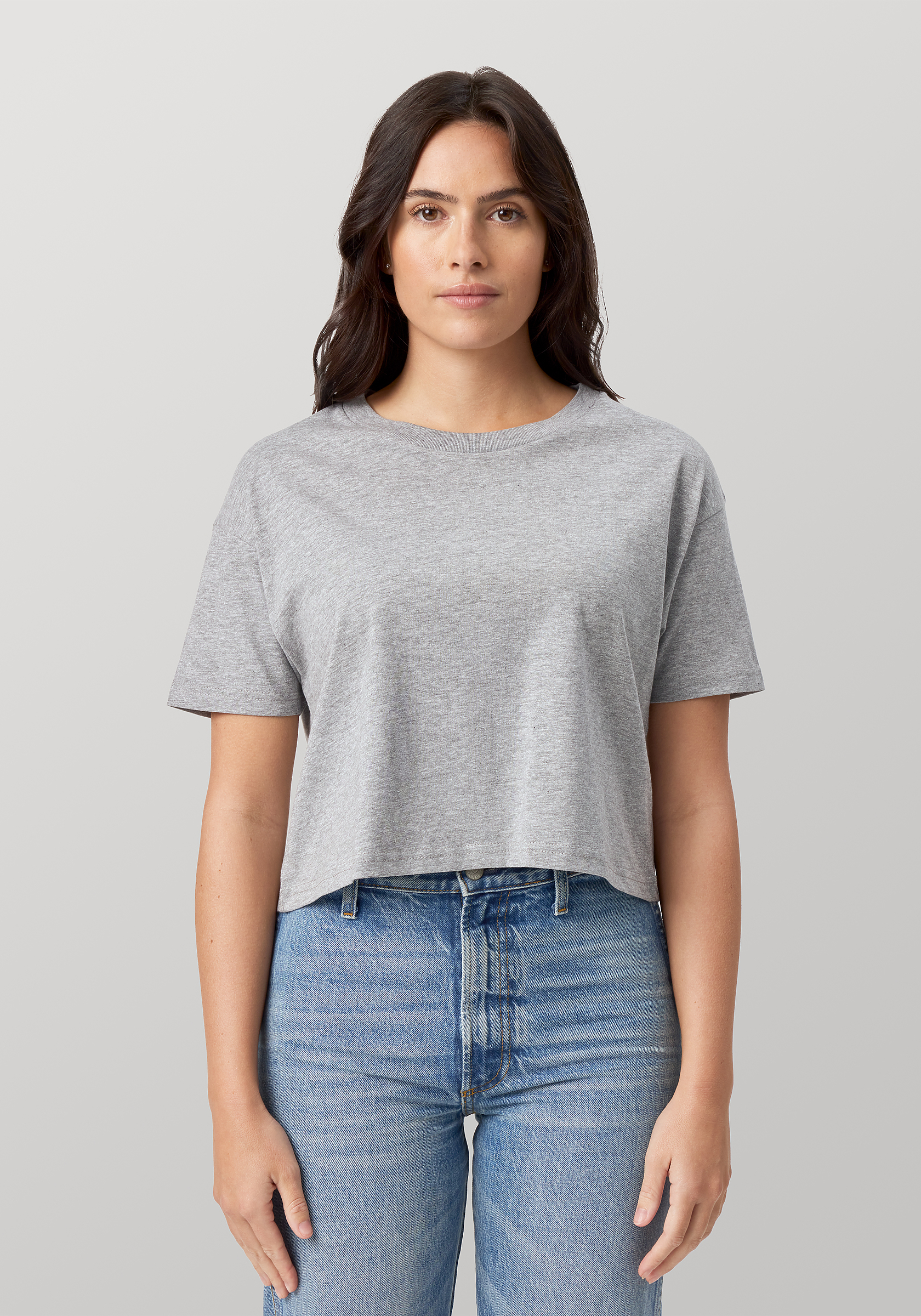 W1085 Cotton Heritage Womens Crop Top Zoom Image