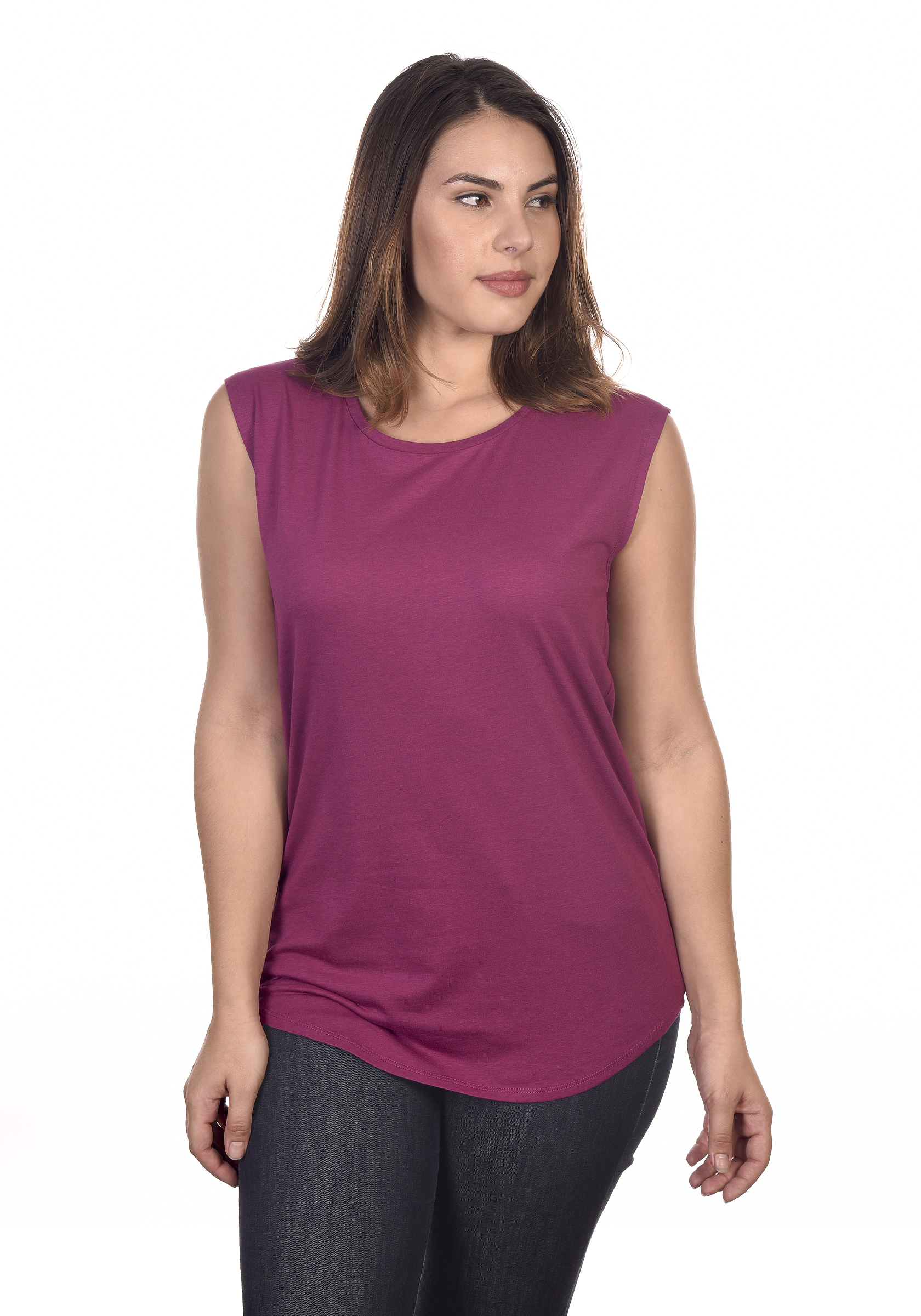 W1217 Cotton Heritage Cotton Modal Sleeveless Tank