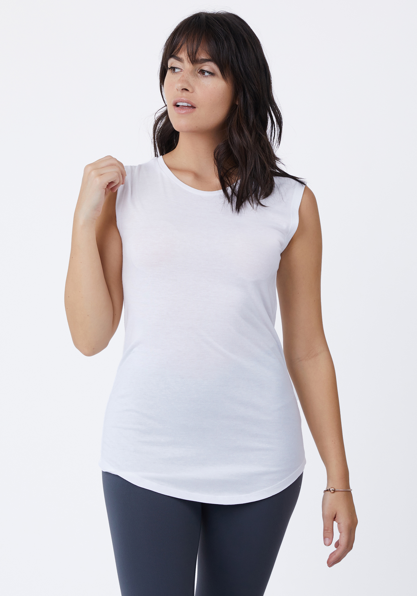 W1217 Cotton Heritage Cotton Modal Sleeveless Tank