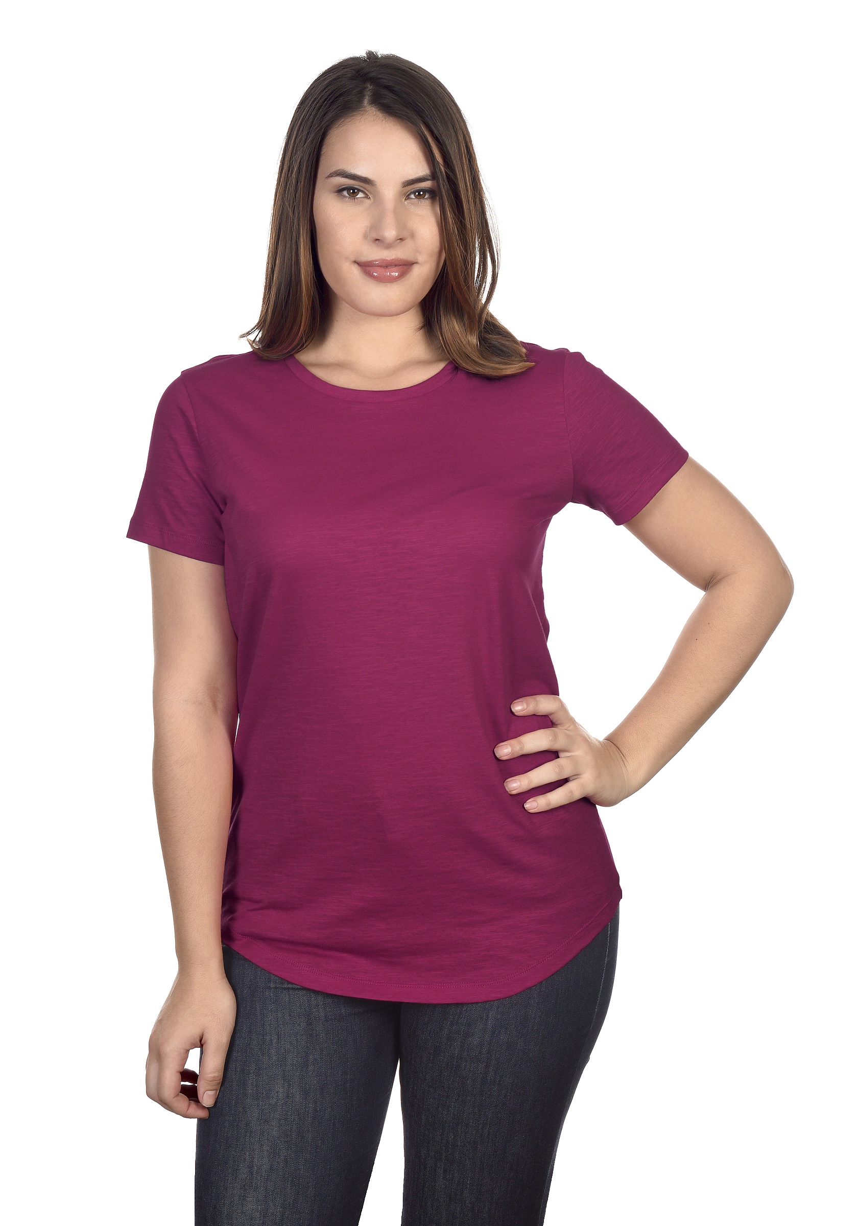 W1218 Cotton Heritage Womens Slub T-Shirt