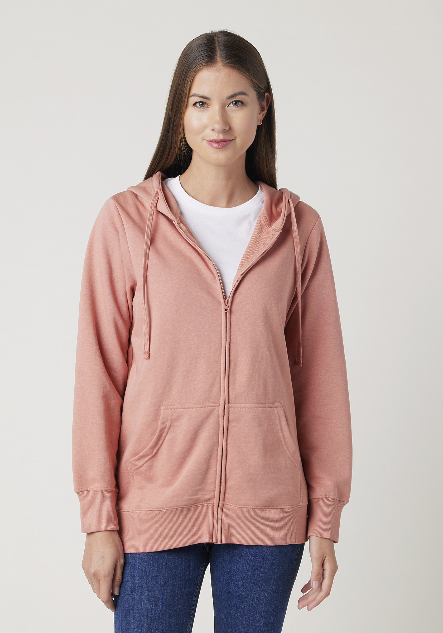 W2380 Cotton Heritage Womens French Terry Full-Zip