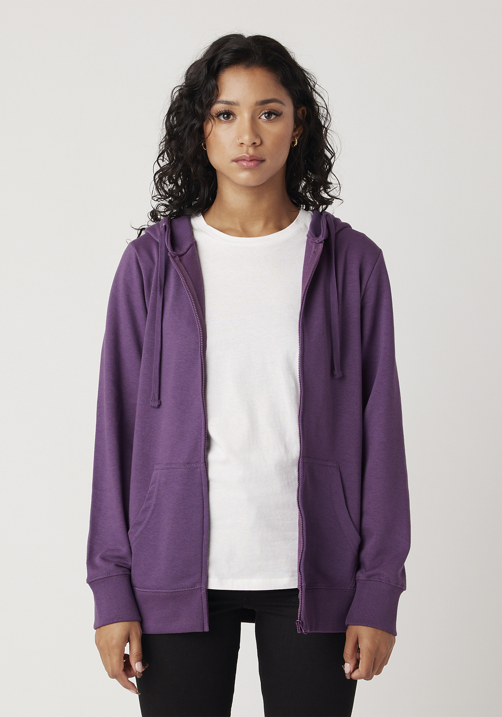 W2380 Cotton Heritage Womens French Terry Full-Zip