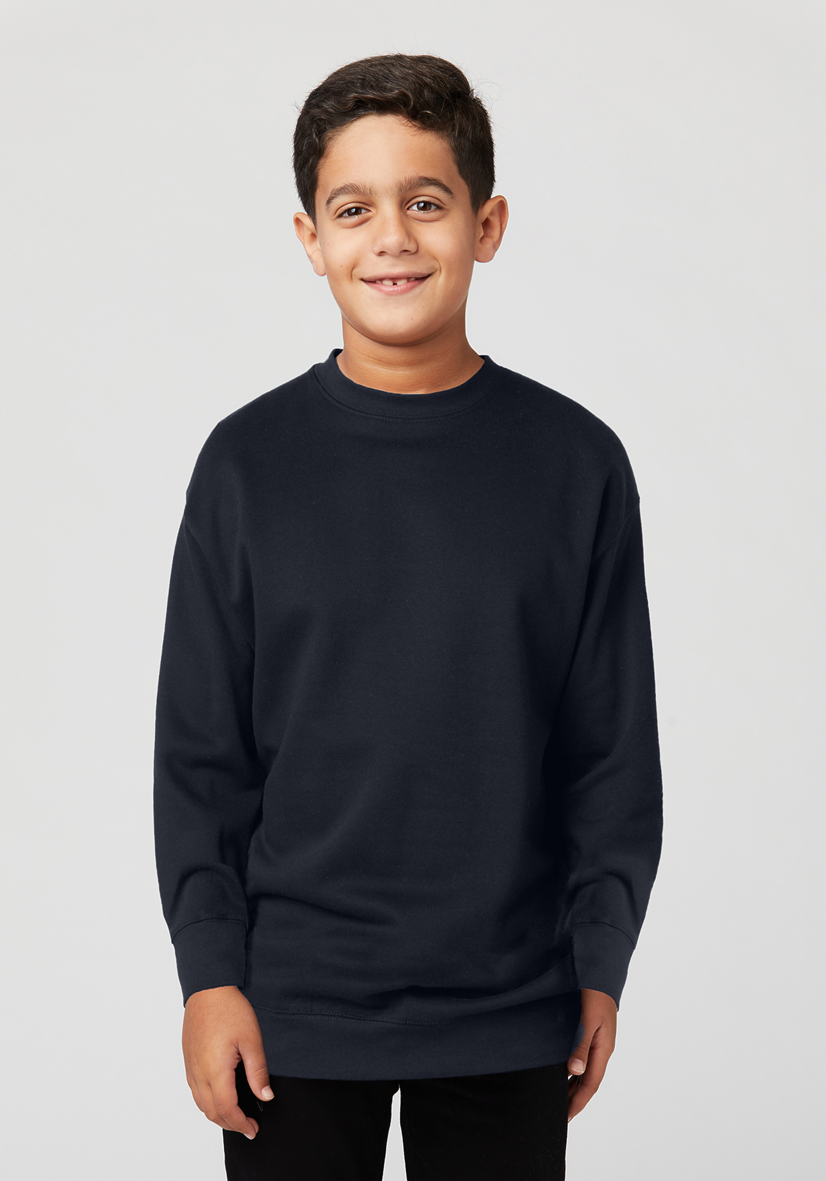 Y2460 Cotton Heritage Youth Crew Neck Fleece
