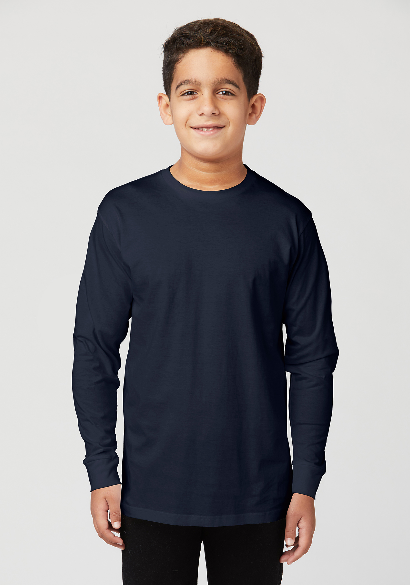 YC1146 Cotton Heritage Youth Long Sleeve Tee
