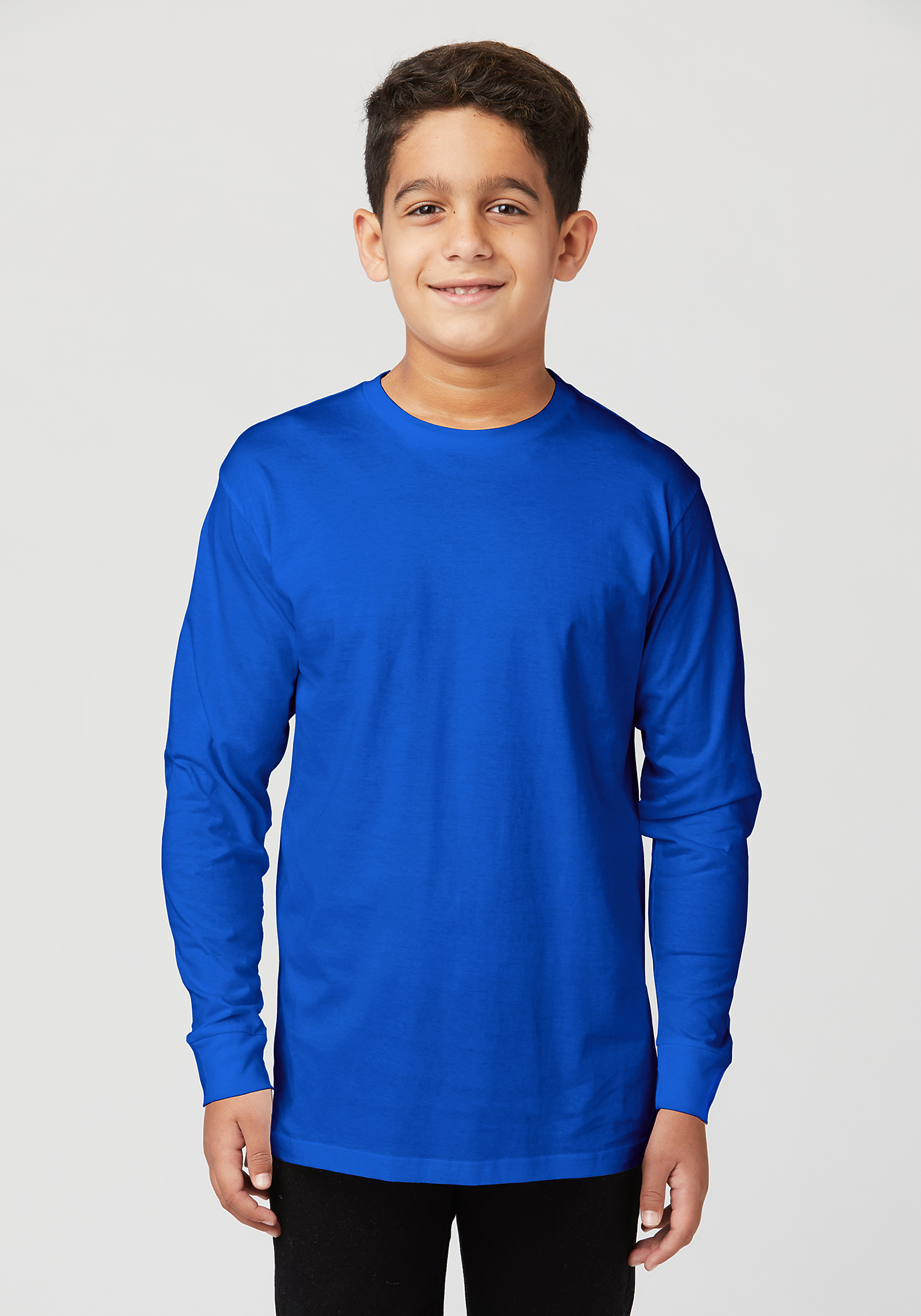 YC1146 Cotton Heritage Youth Long Sleeve Tee