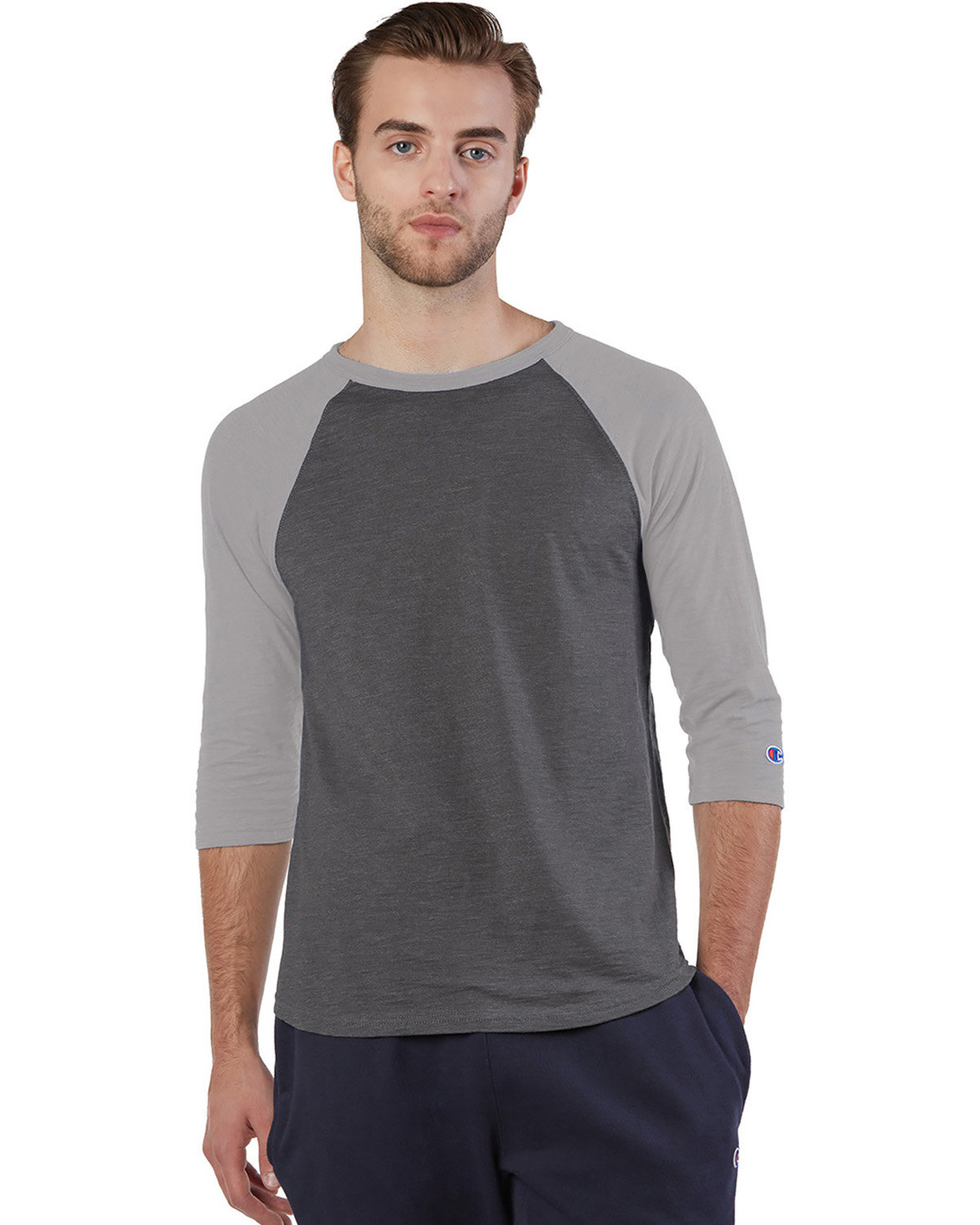 CP75 Champion Premium Fashion Raglan Three-Quarter Sleeve Baseball T-Shirt CP75 Champion Premium Fashion Raglan Three-Quarter Sleeve Baseball T-Shirt