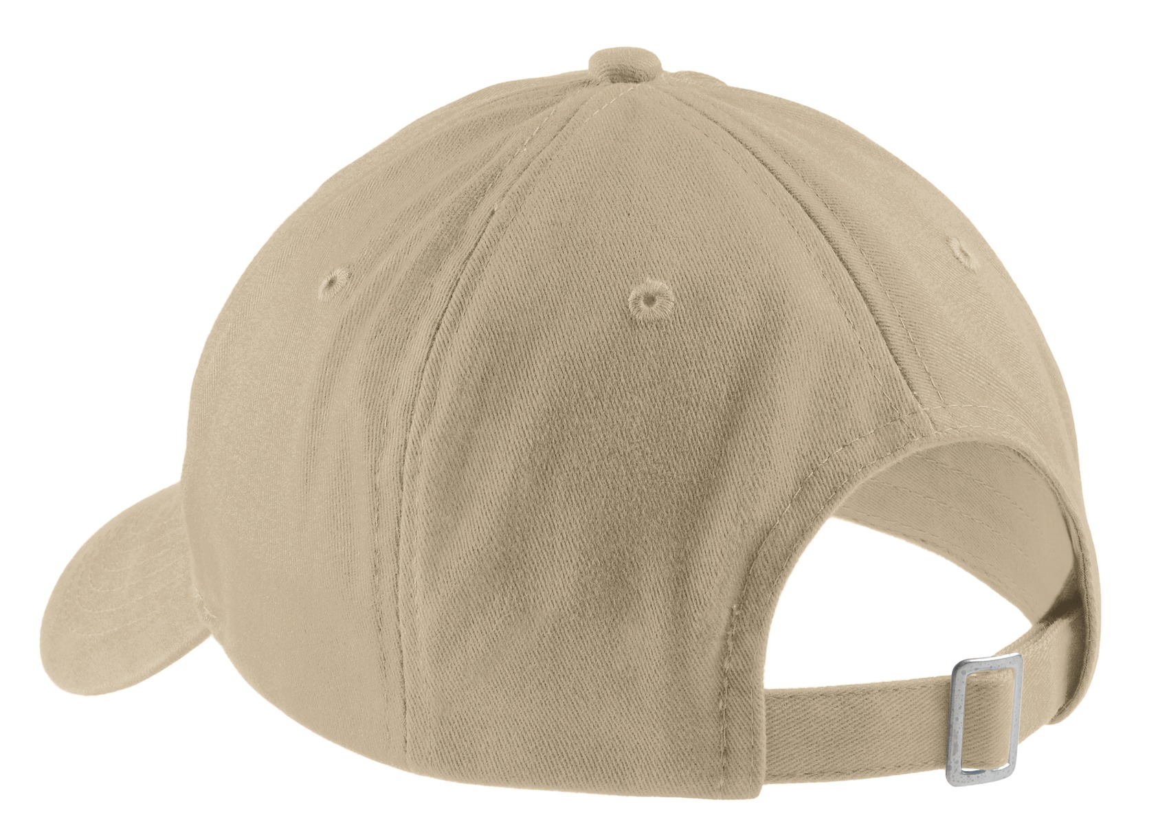 CP77 Port & Company Brushed Twill Low Profile Cap. - Back Image