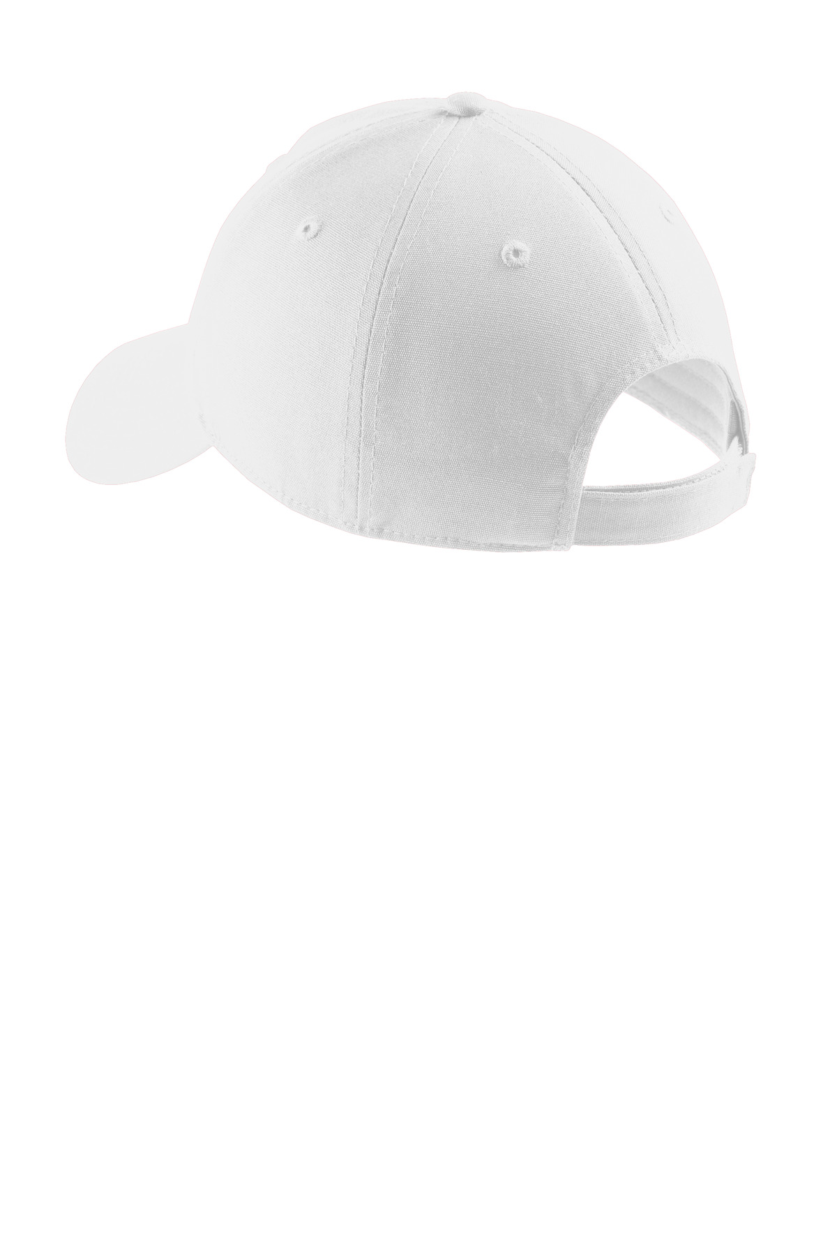CP96 Port & Company Soft Brushed Canvas Cap. CP96 Port & Company Soft Brushed Canvas Cap. - Back Image