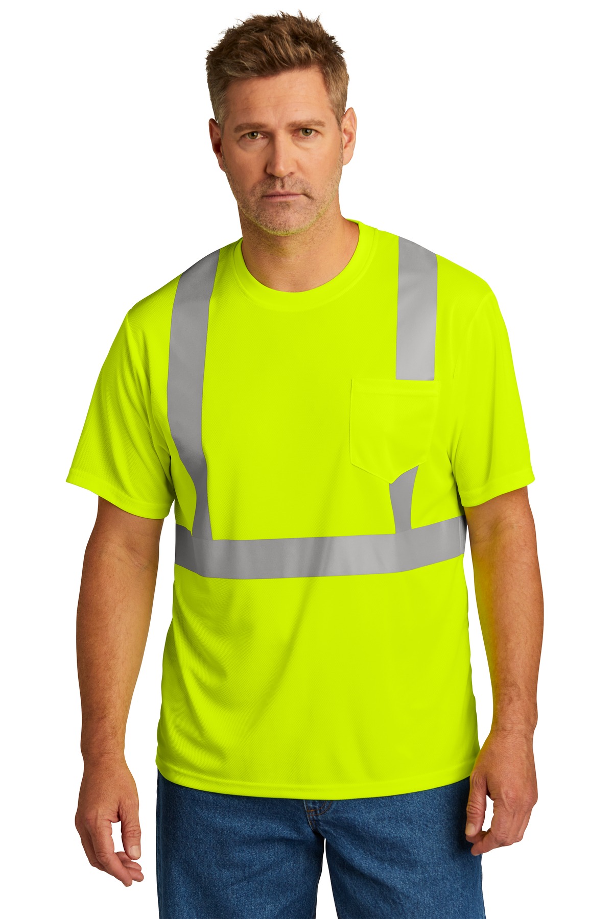 CS200 CornerStone ANSI 107 Class 2 Mesh Tee. CS200 CornerStone ANSI 107 Class 2 Mesh Tee.
