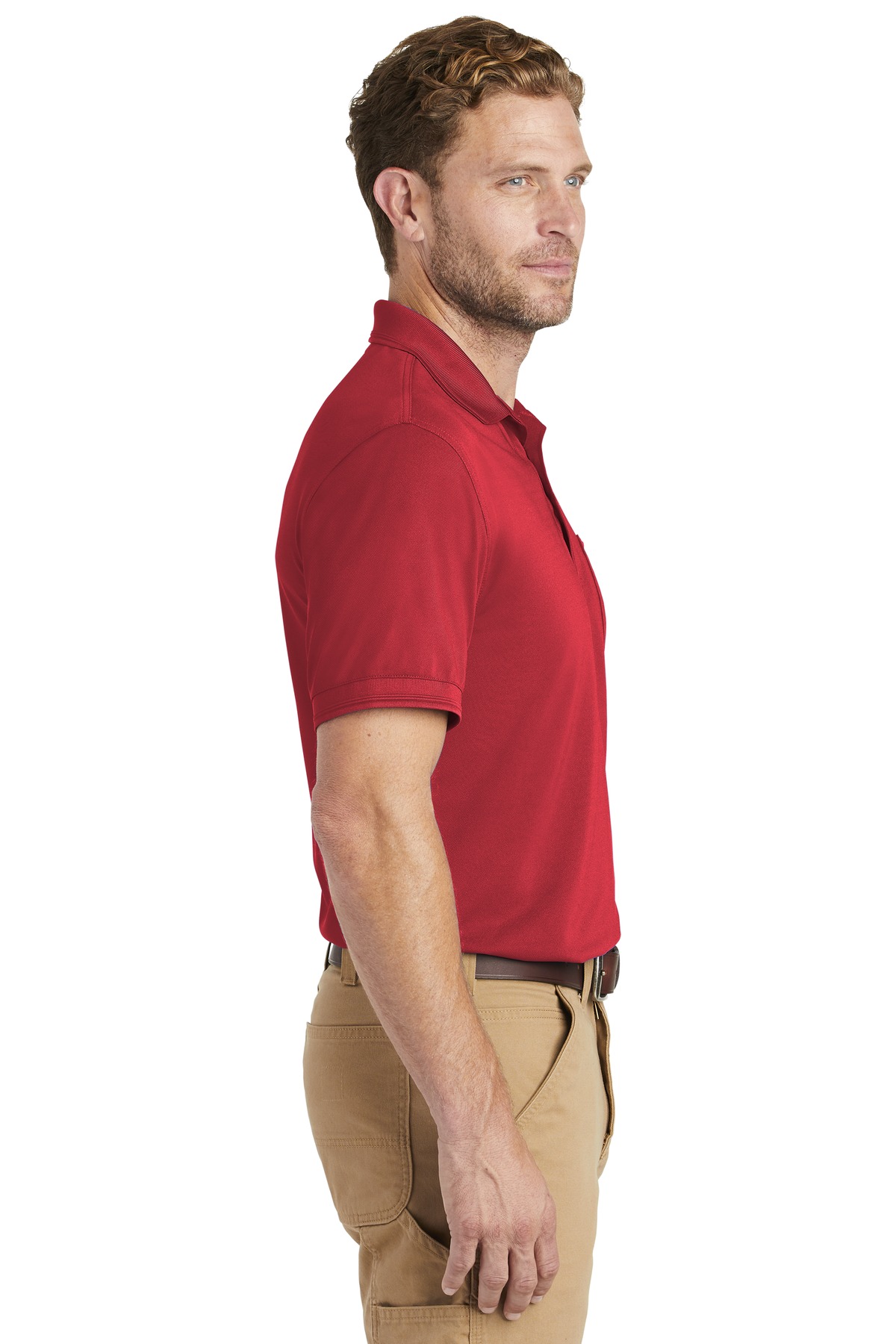 CS4020P CornerStone Industrial Snag-Proof Pique Pocket Polo. - Siide Image