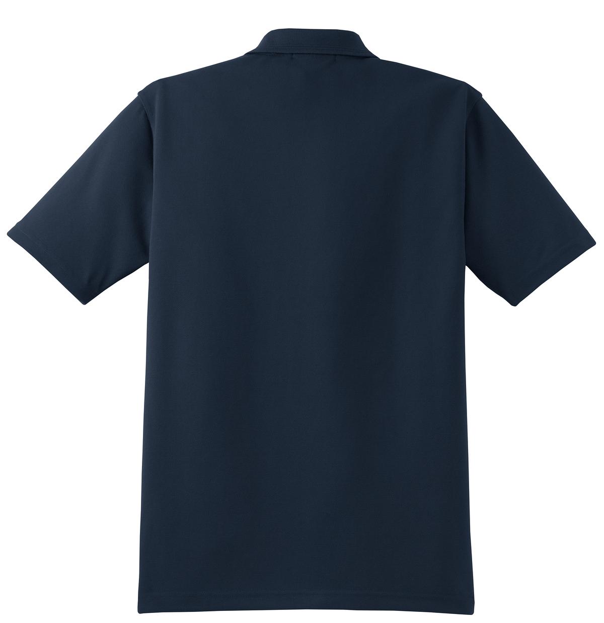 CS402 CornerStone - Industrial Pique Polo. - Back Image