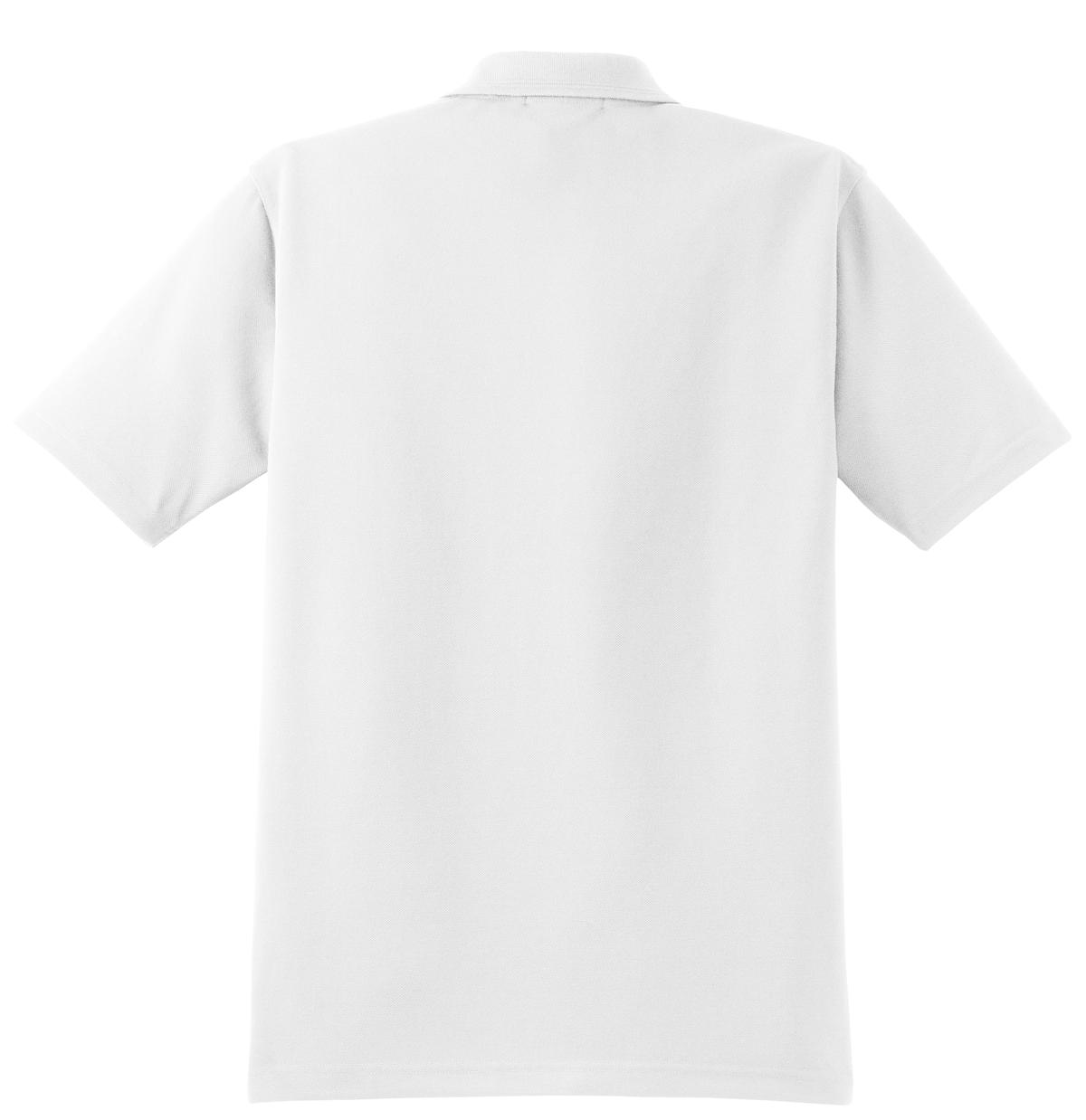 CS402 CornerStone - Industrial Pique Polo. - Back Image