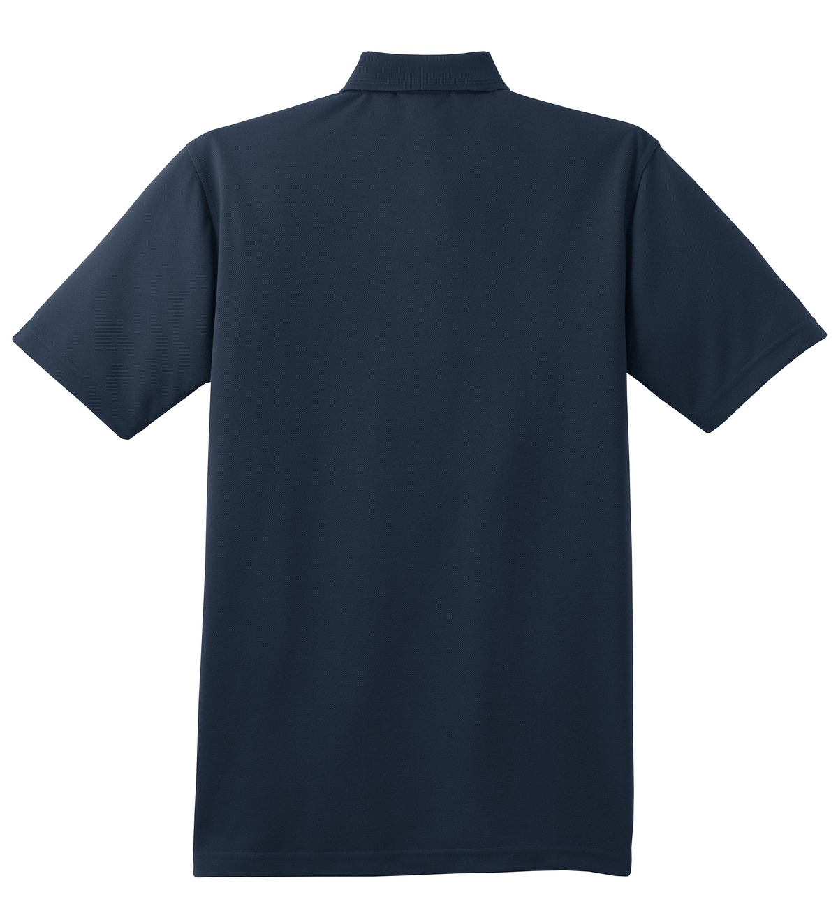 CS402P CornerStone - Industrial Pocket Pique Polo. - Back Image