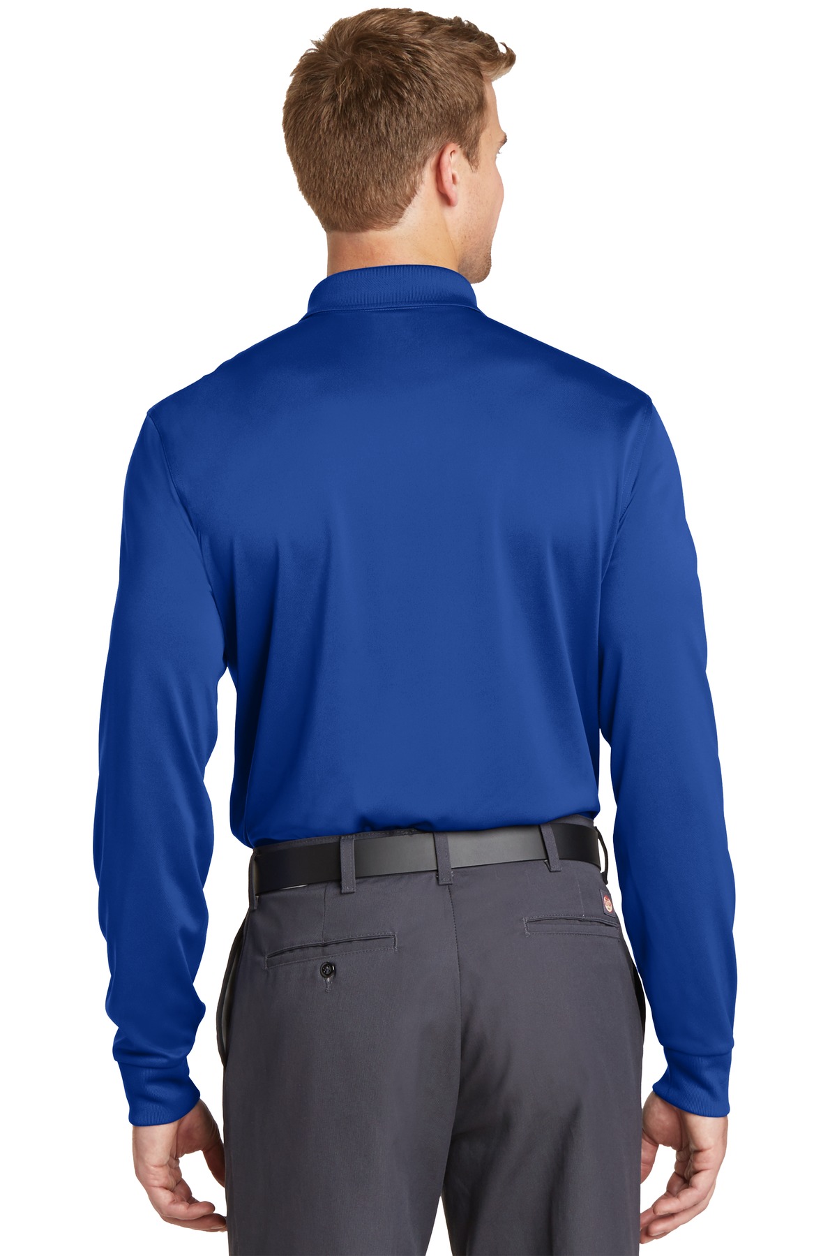 CS412LS CornerStone Select Snag-Proof Long Sleeve Polo CS412LS CornerStone Select Snag-Proof Long Sleeve Polo - Back Image