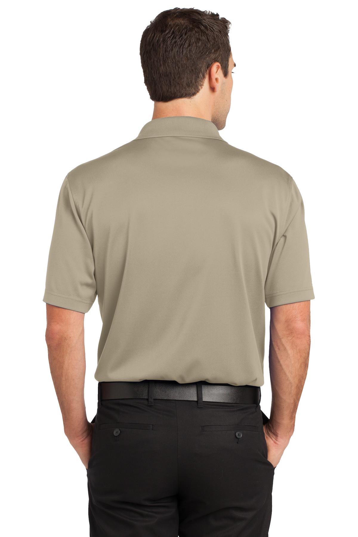 CS412P CornerStone Select Snag-Proof Pocket Polo. - Back Image