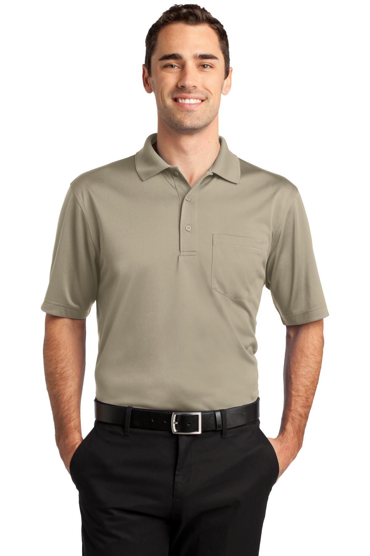 CS412P CornerStone Select Snag-Proof Pocket Polo.