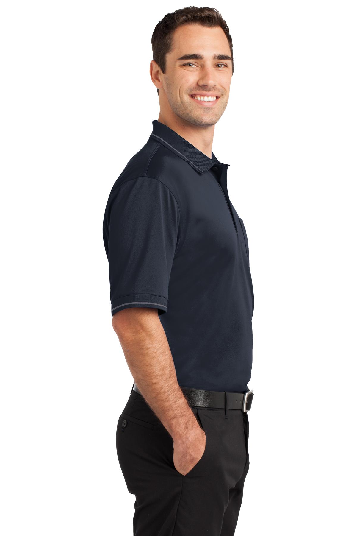 CS415 CornerStone Select Snag-Proof Tipped Pocket Polo. - Siide Image
