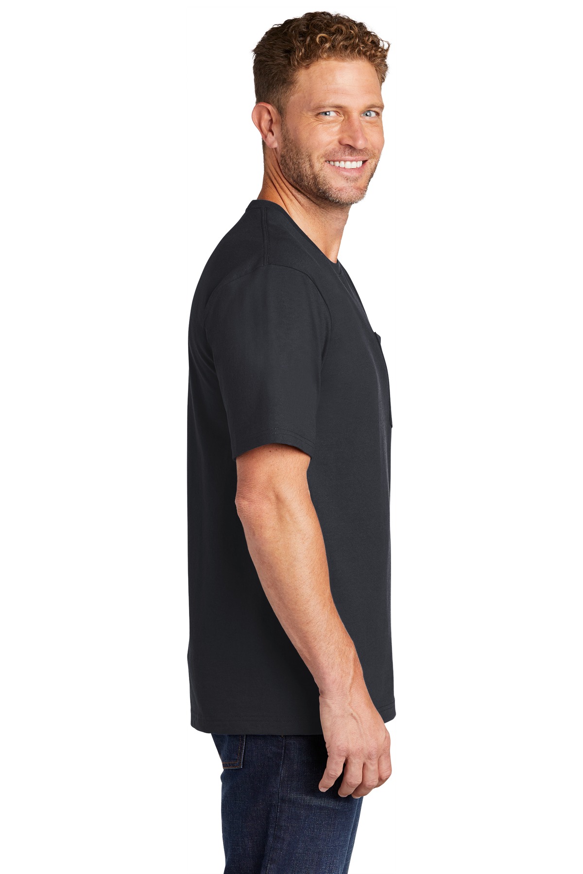 CS430 CornerStone Workwear Pocket Tee - Siide Image